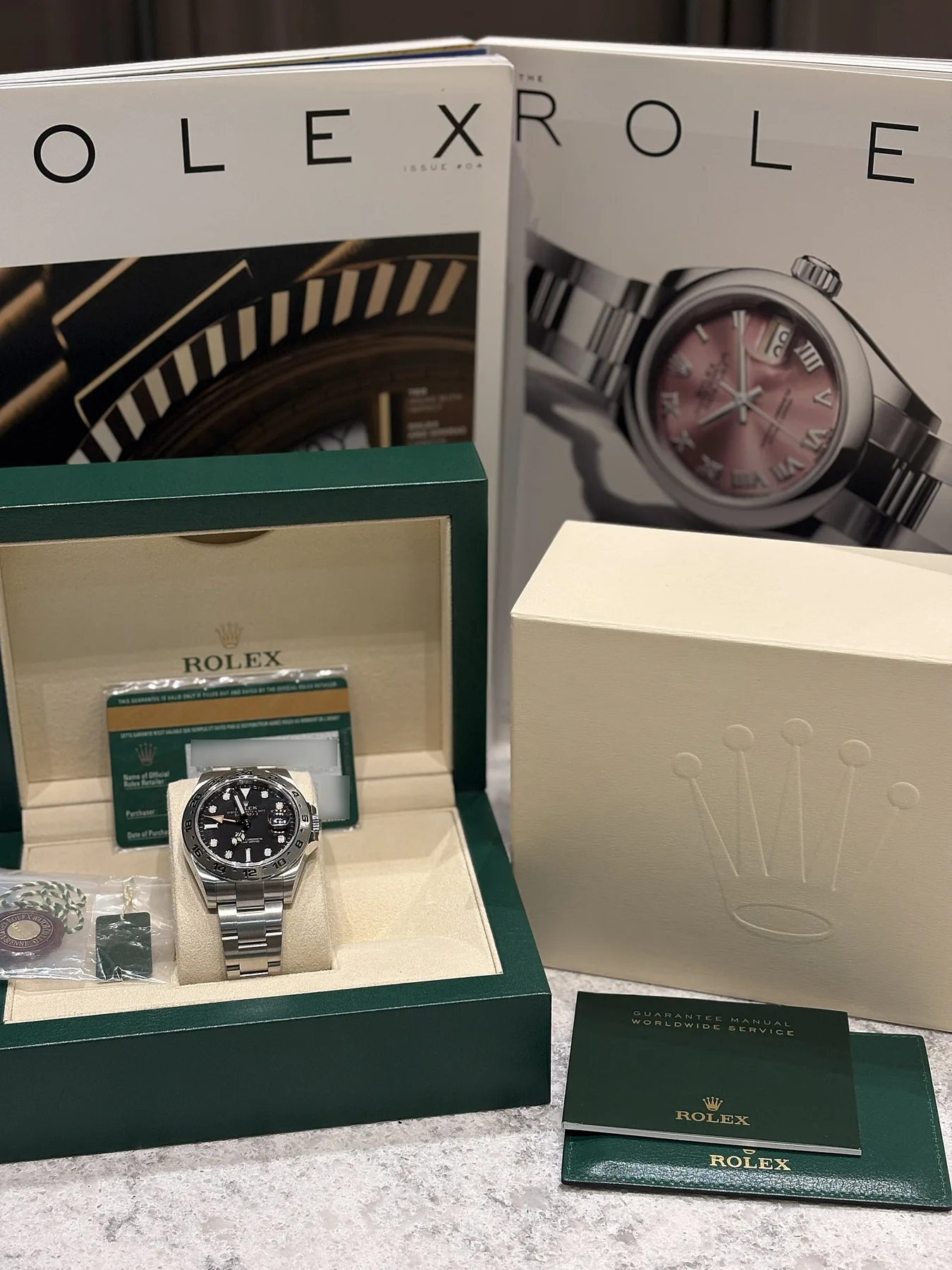 롤렉스 익스플로러2 216570 2016 사진 1