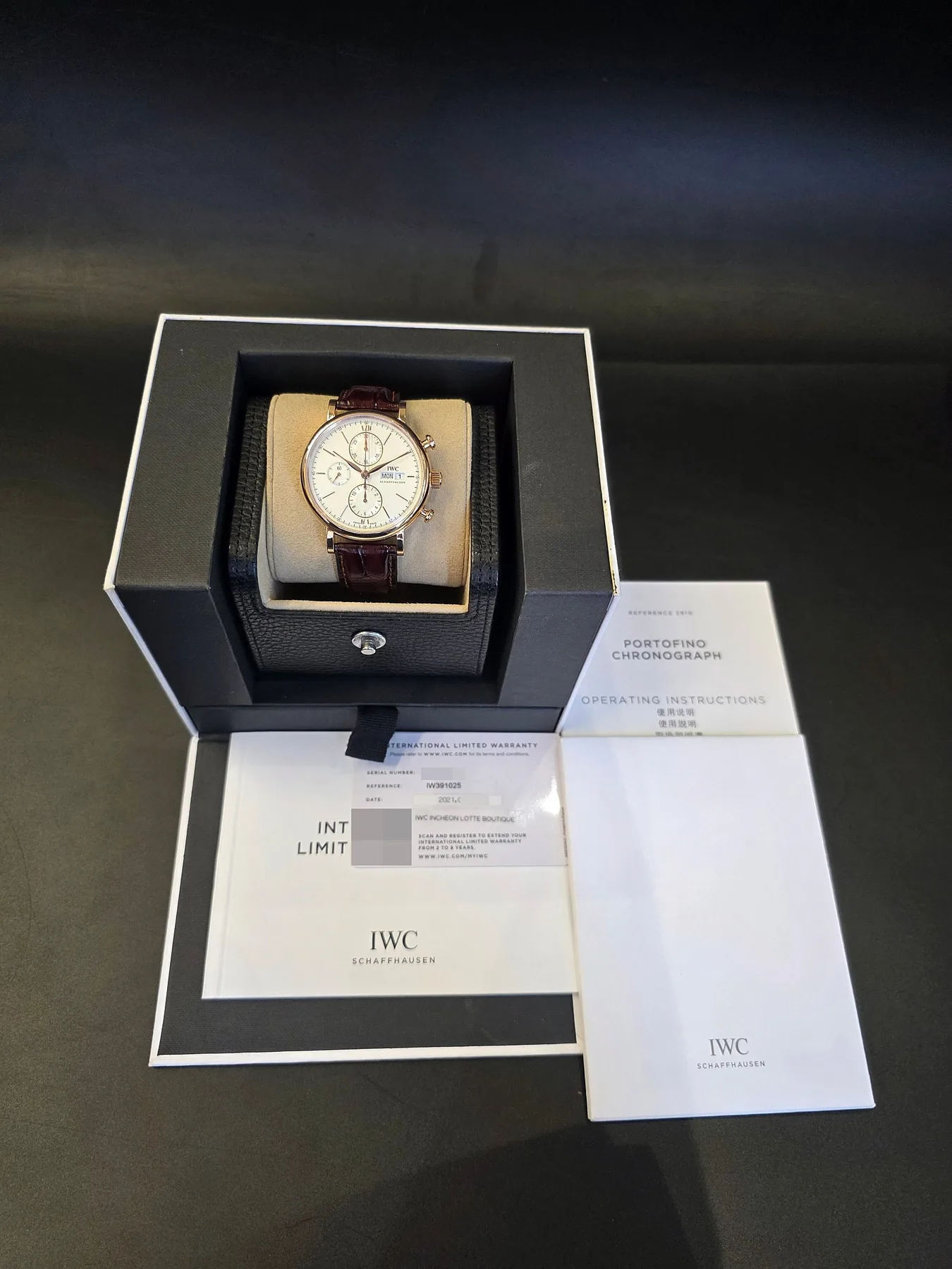 IWC 포르토피노 크로노그래프 42mm 2021 사진 3