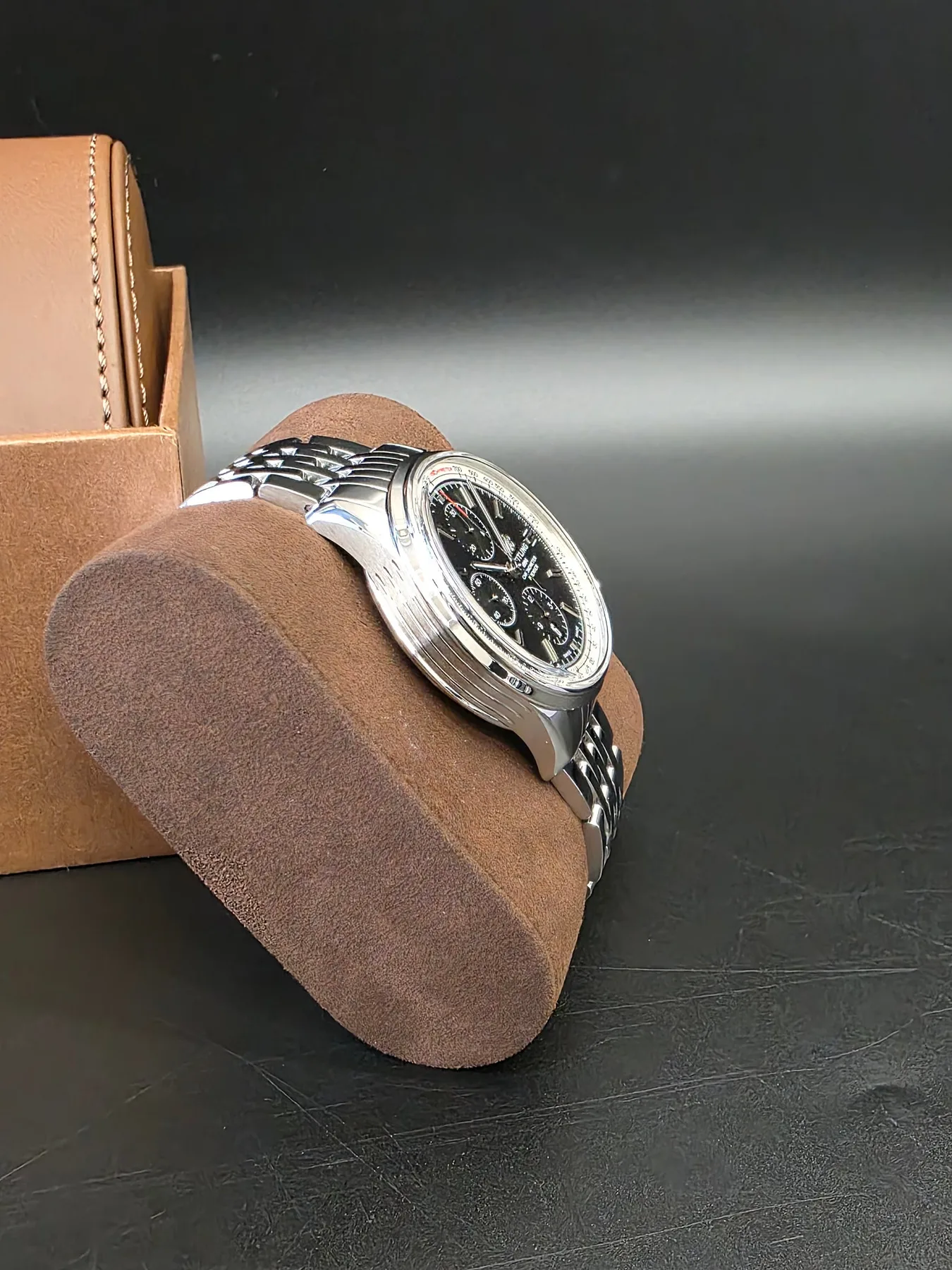 브라이틀링 프리미에르 크로노그래프 42mm 검판 스틸 2020 사진 5
