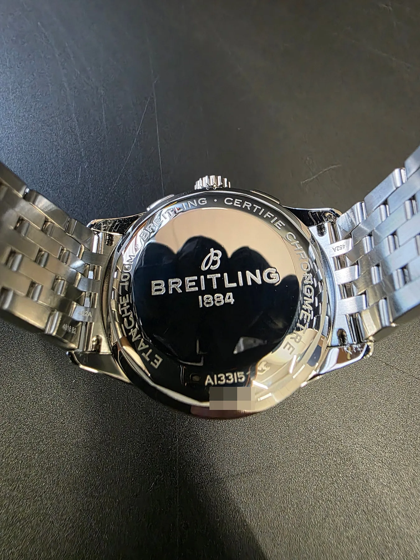 브라이틀링 프리미에르 크로노그래프 42mm 검판 스틸 2020 사진 8