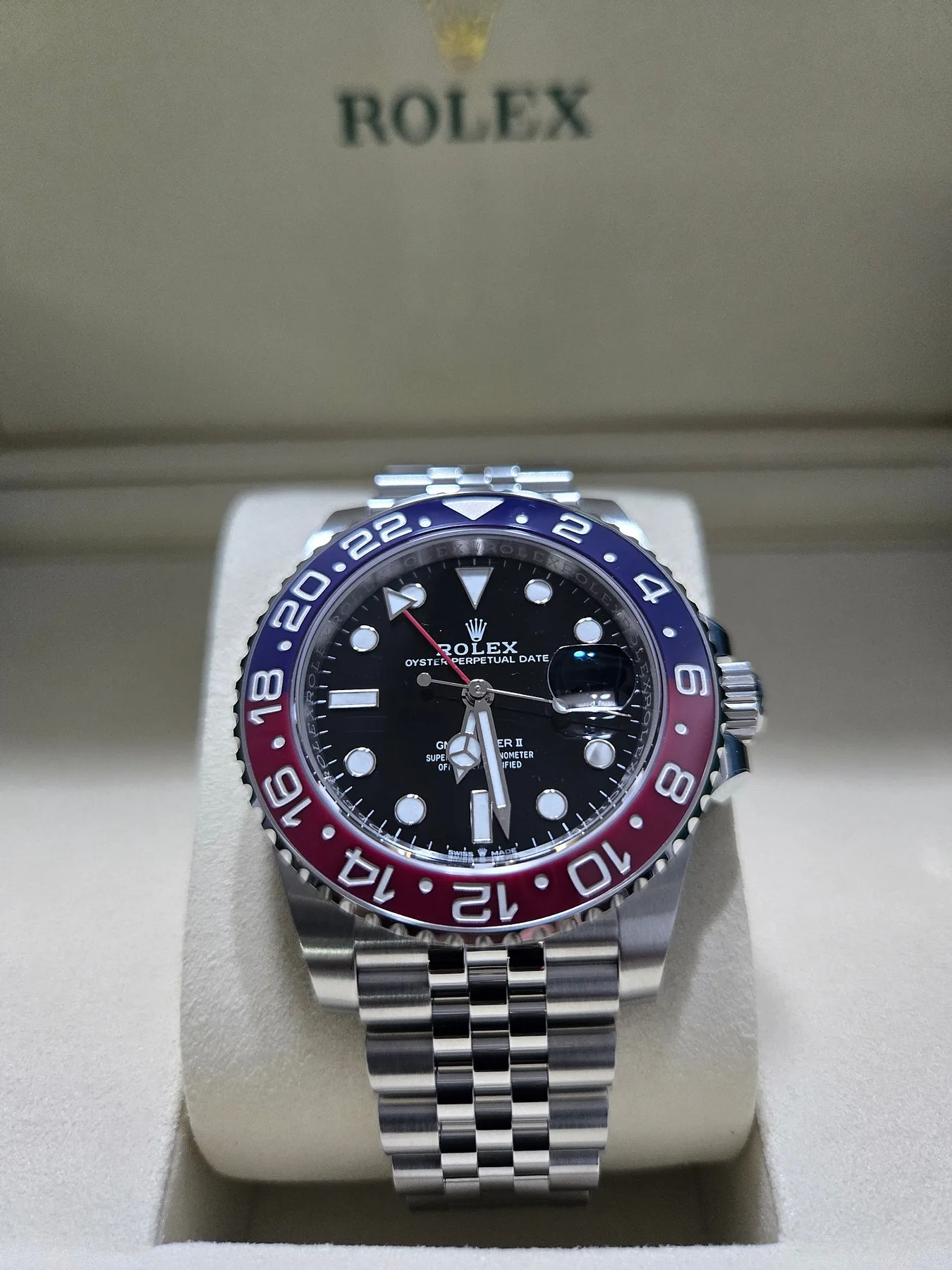 롤렉스 GMT MASTER 2 펩시걸 126710BLRO 2026 사진 1
