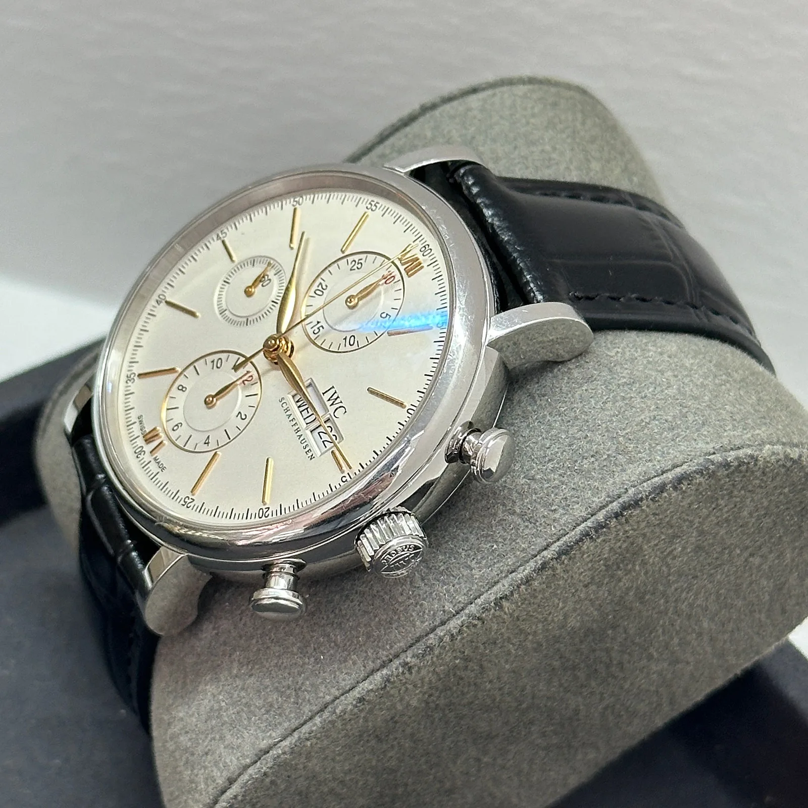 IWC 포르토피노 크로노 골드핸즈 2018 사진 2
