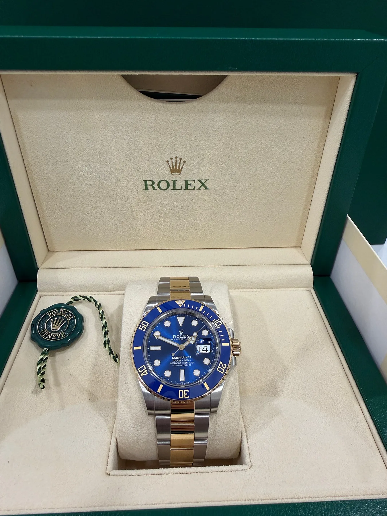 롤렉스 서브마리너 청콤 41mm 126613LB 2024 사진 2
