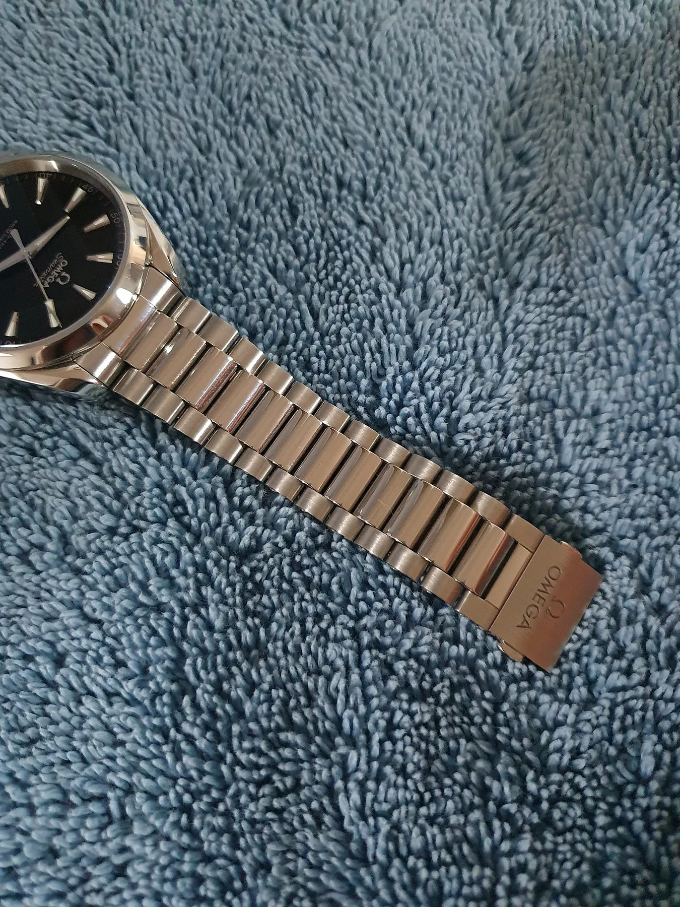 오메가 씨마스터 아쿠아테라 블랙 래커 41mm 2025 사진 5