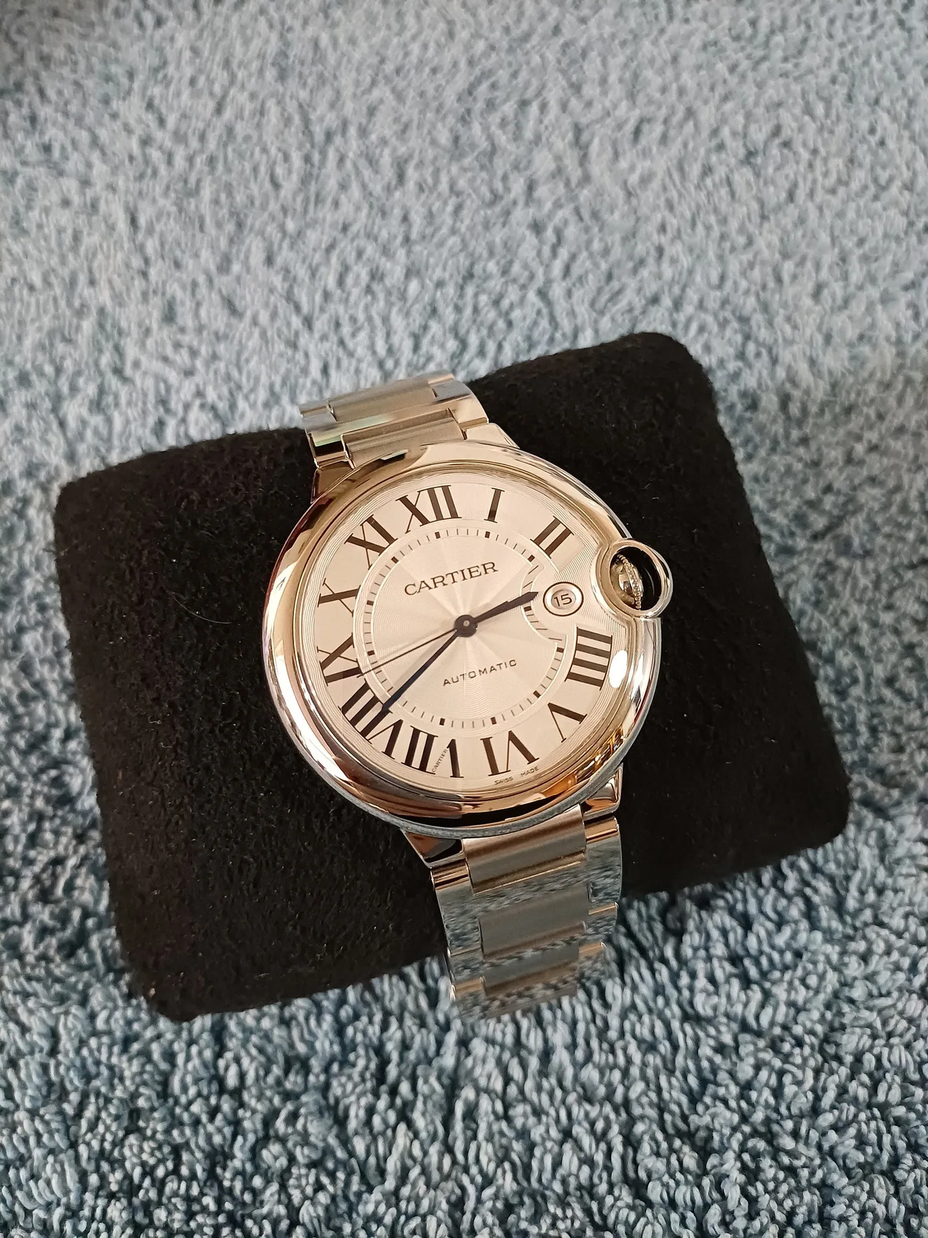까르띠에 발롱블루 흰판 42mm 2024 사진 3