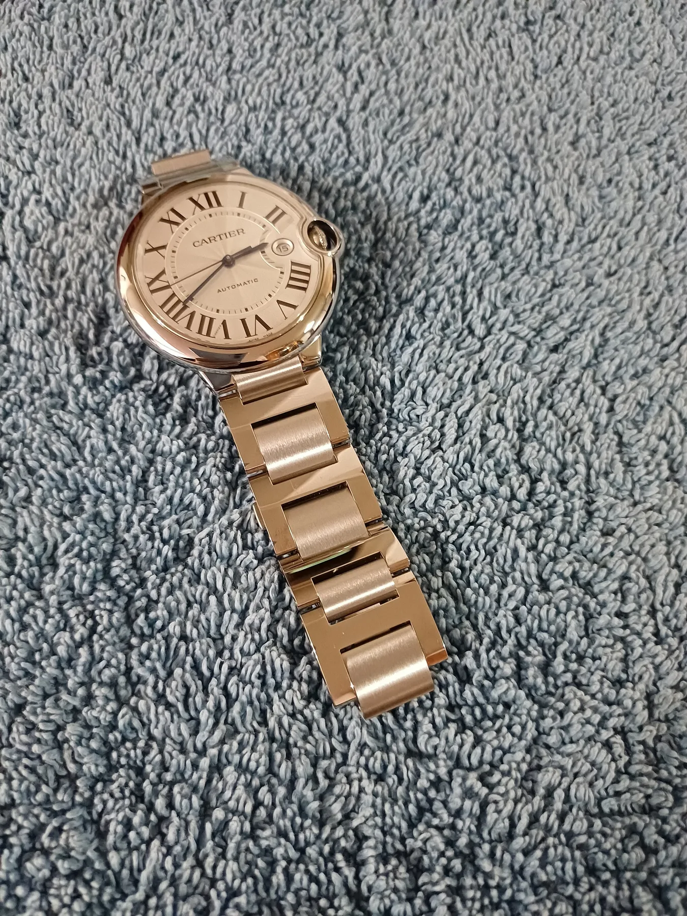 까르띠에 발롱블루 흰판 42mm 2024 사진 6