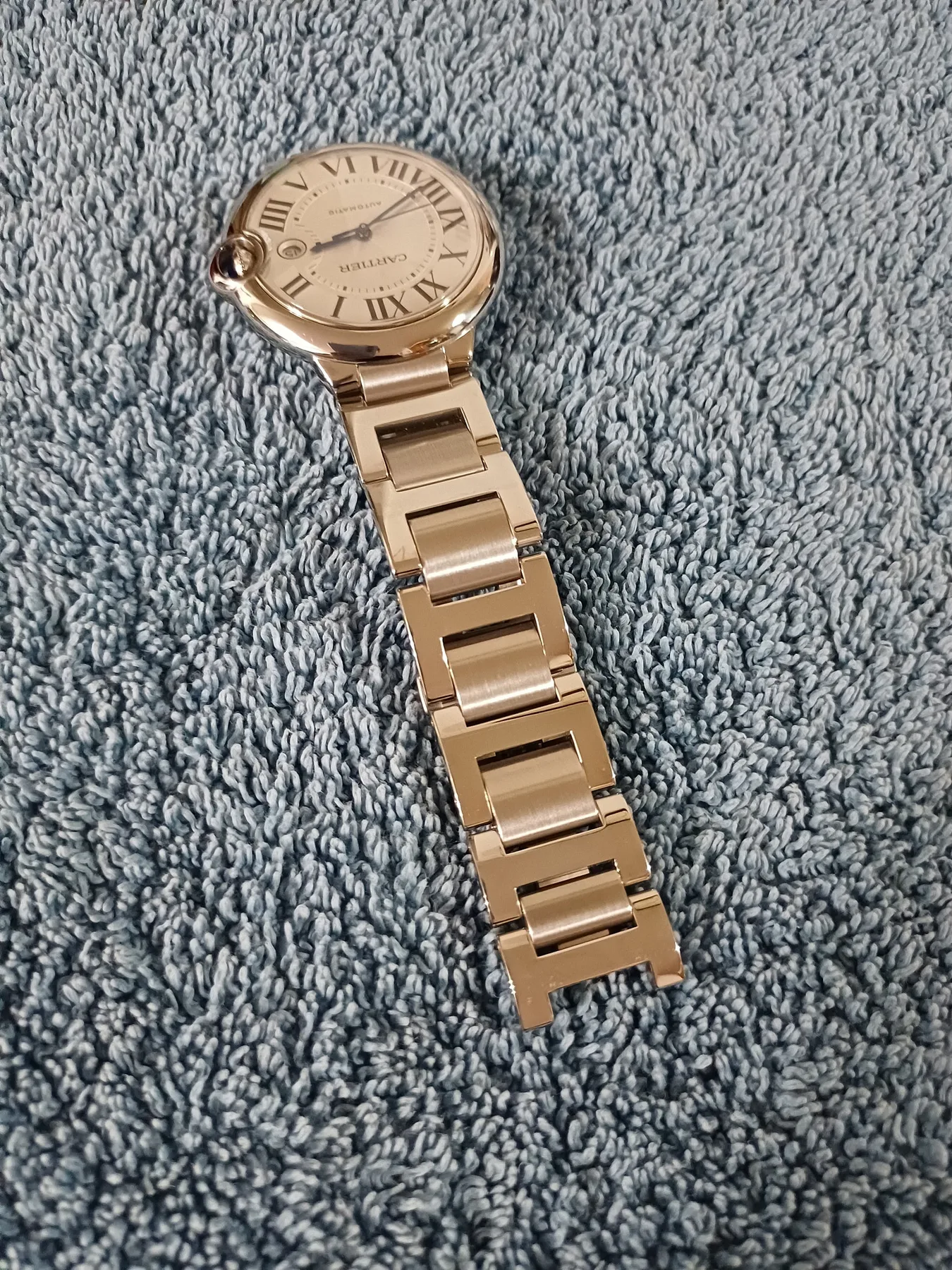 까르띠에 발롱블루 흰판 42mm 2024 사진 7
