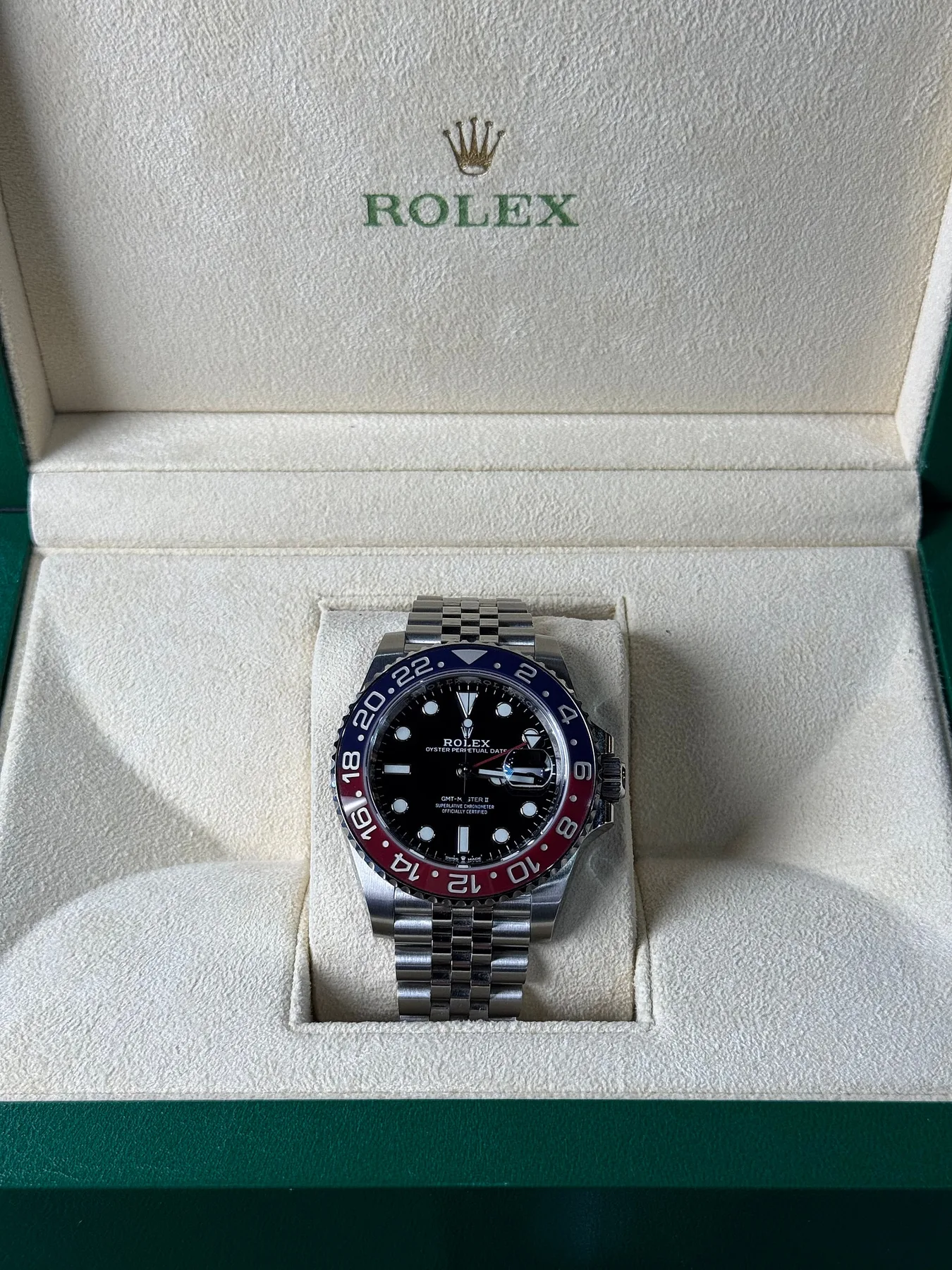 롤렉스 GMT 마스터2 펩시걸 126710BLRO 2021 사진 1