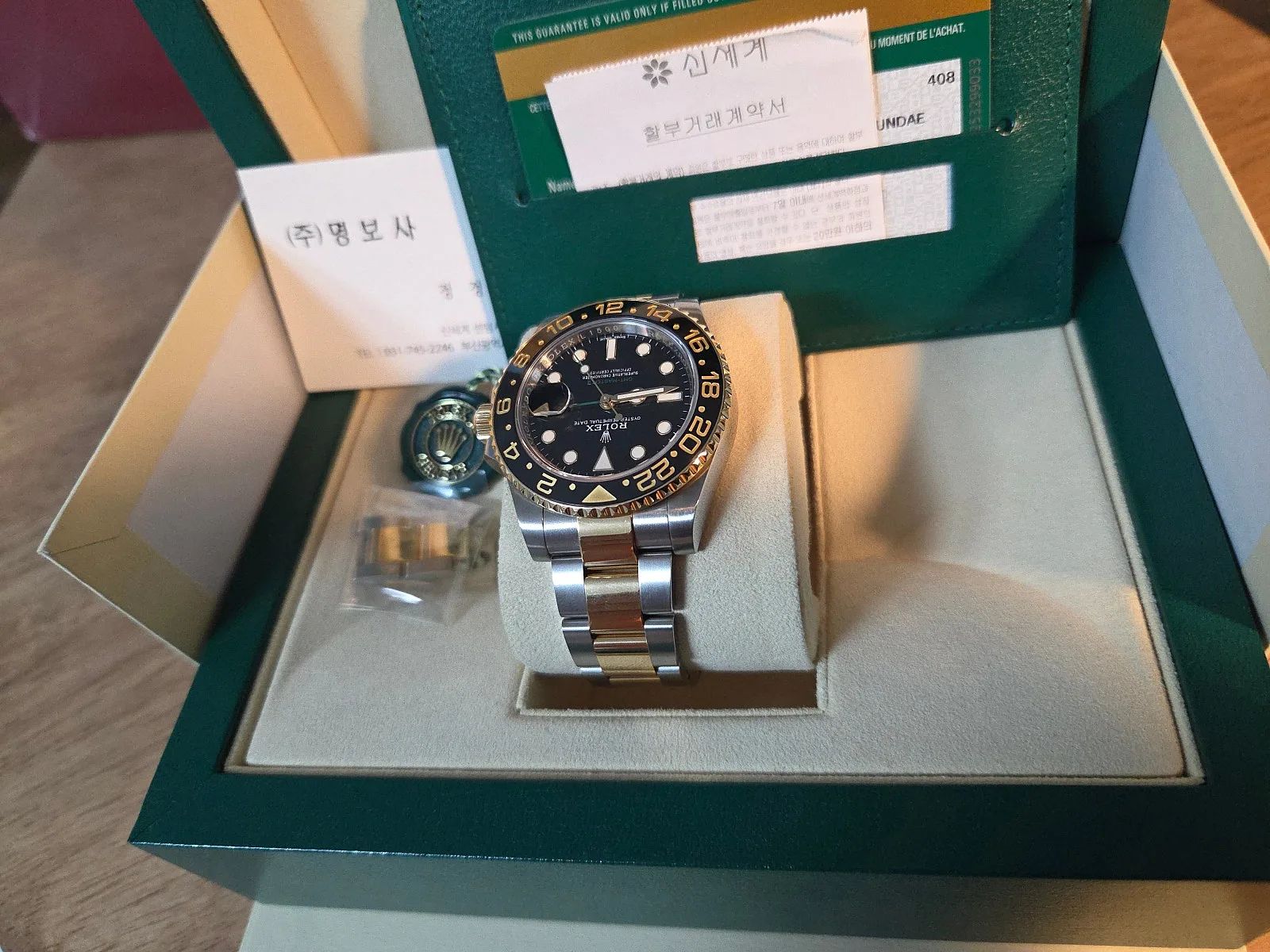 롤렉스 GMT2, 데이져스트 41 두점 판매 교환 2019 사진 4