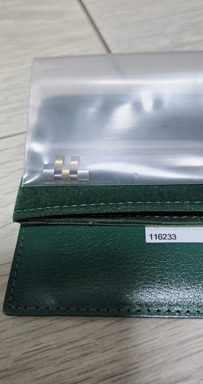 롤렉스 116233 18k 골드 여분코+정품 시계파우치 사진 2
