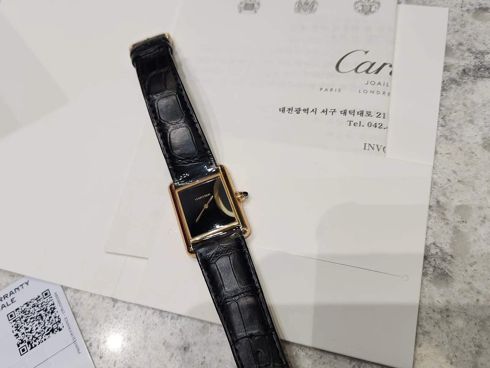 까르띠에 탱크 루이 워치 라지 26mm WGTA0091 2023 사진 2