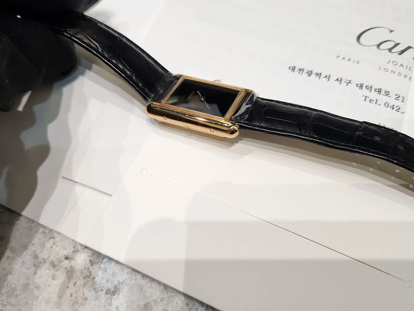 까르띠에 탱크 루이 워치 라지 26mm WGTA0091 2023 사진 4