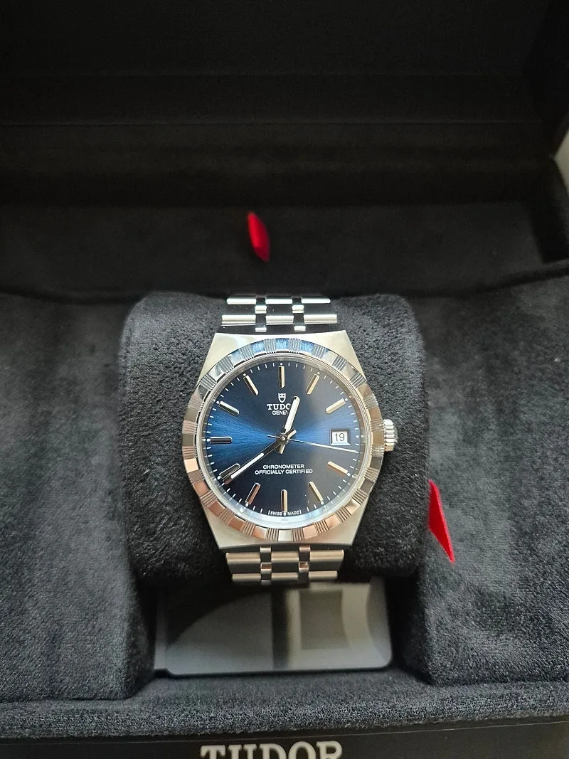 튜더 로얄 36mm 청판 블루 2026