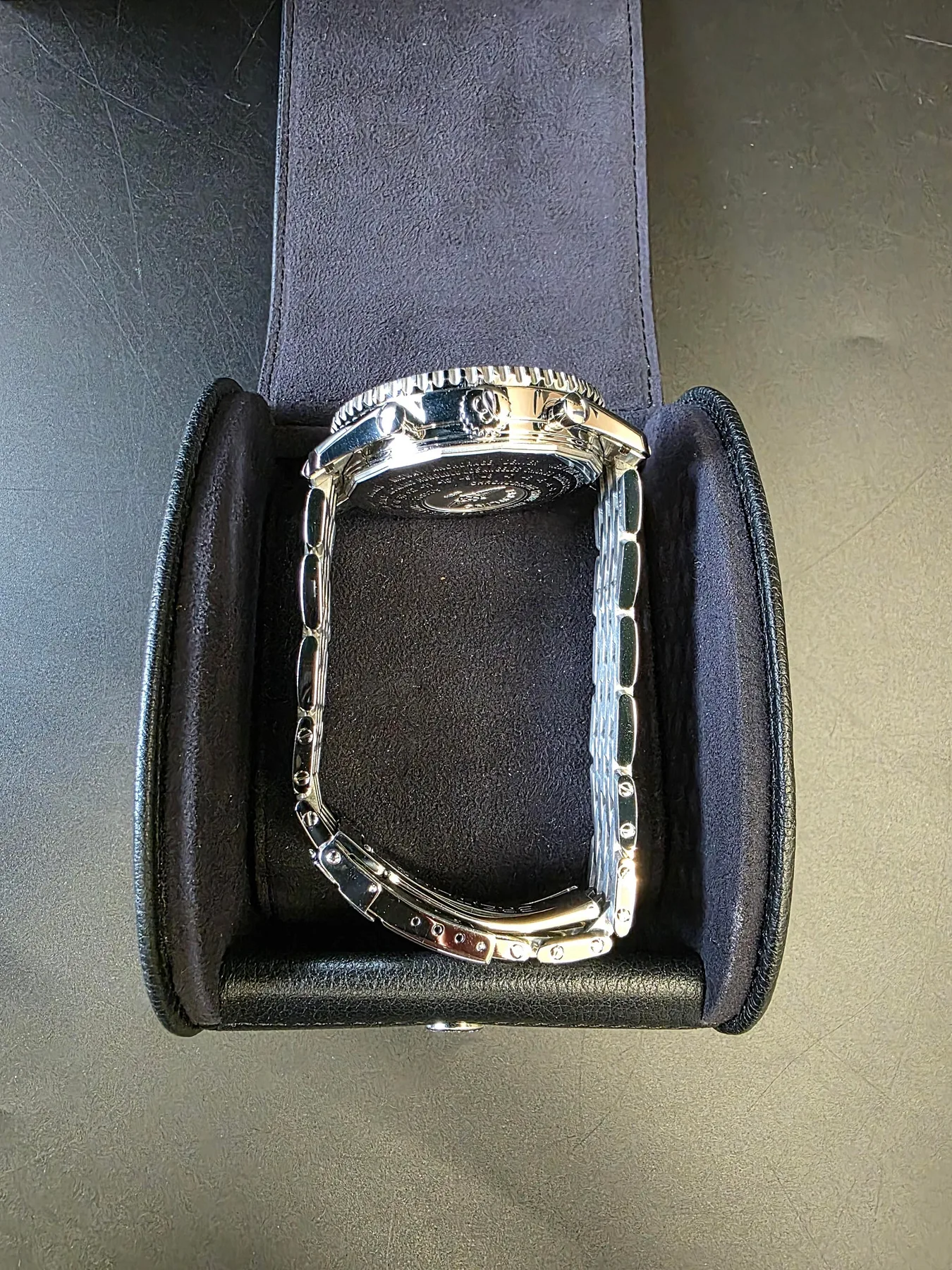 브라이틀링 내비타이머 월드 GMT 46mm 스틸 2016 사진 6
