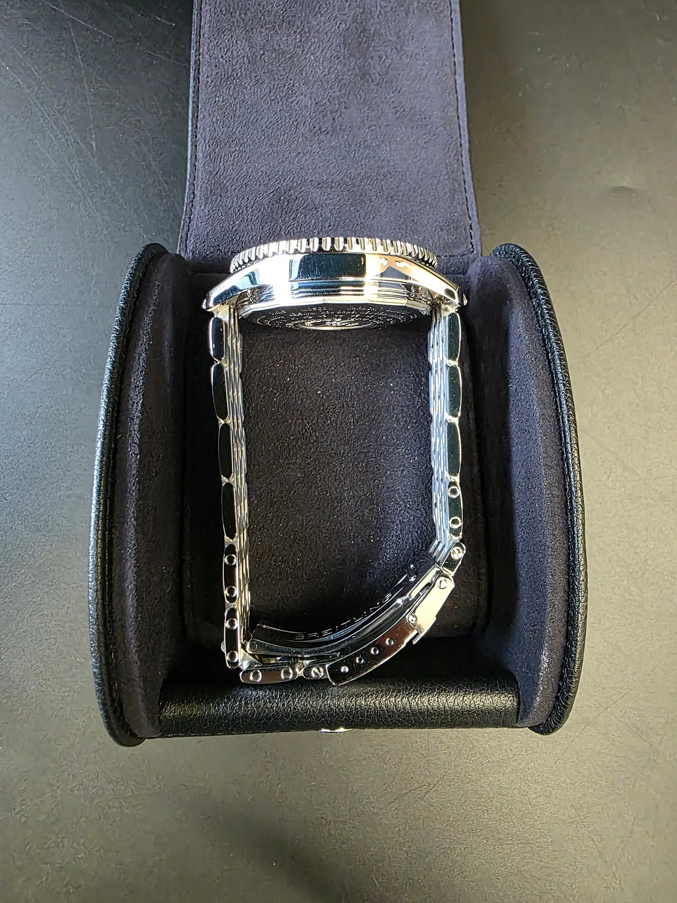 브라이틀링 내비타이머 월드 GMT 46mm 스틸 2016 사진 7