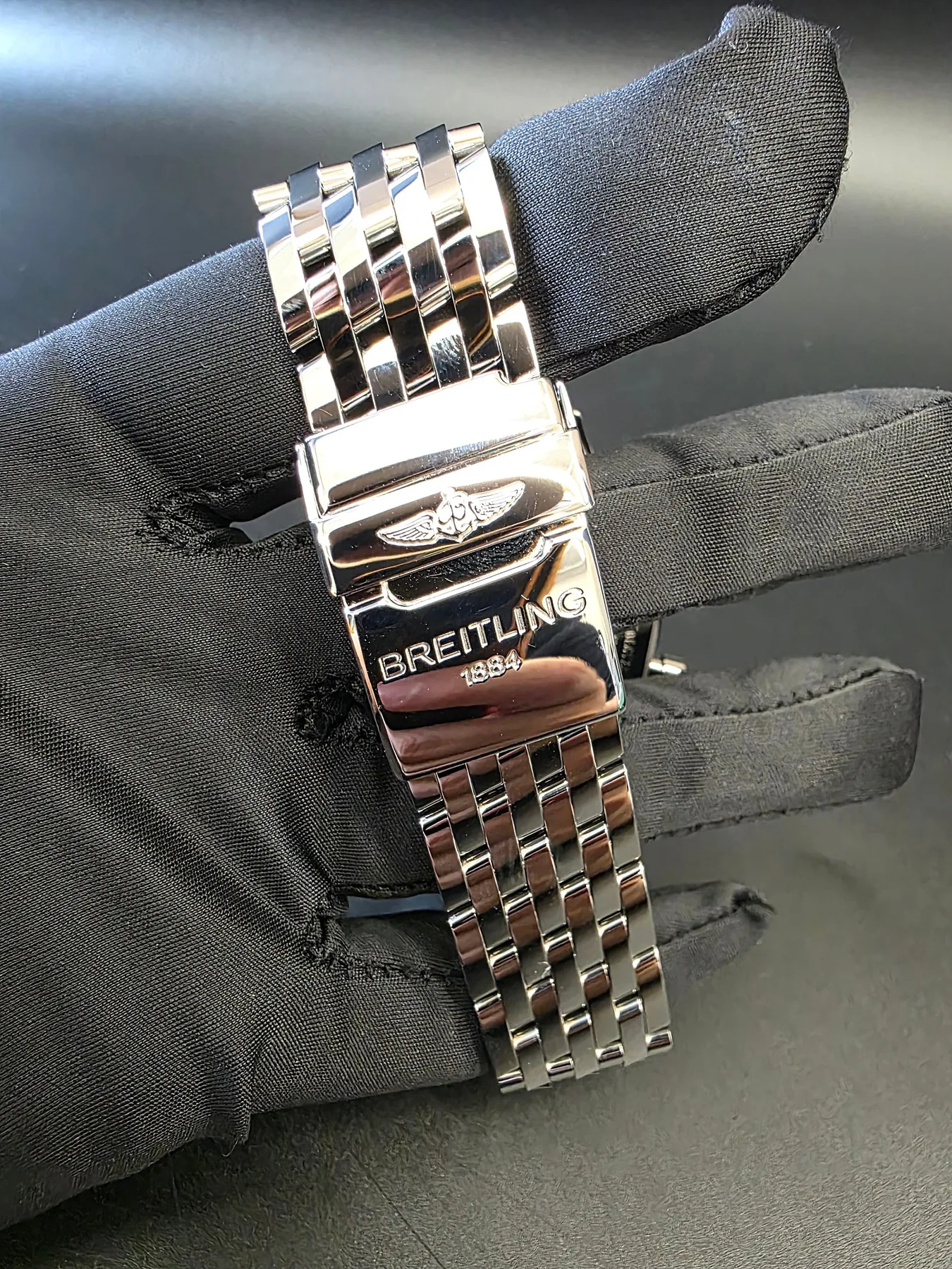 브라이틀링 내비타이머 월드 GMT 46mm 스틸 2016 사진 8