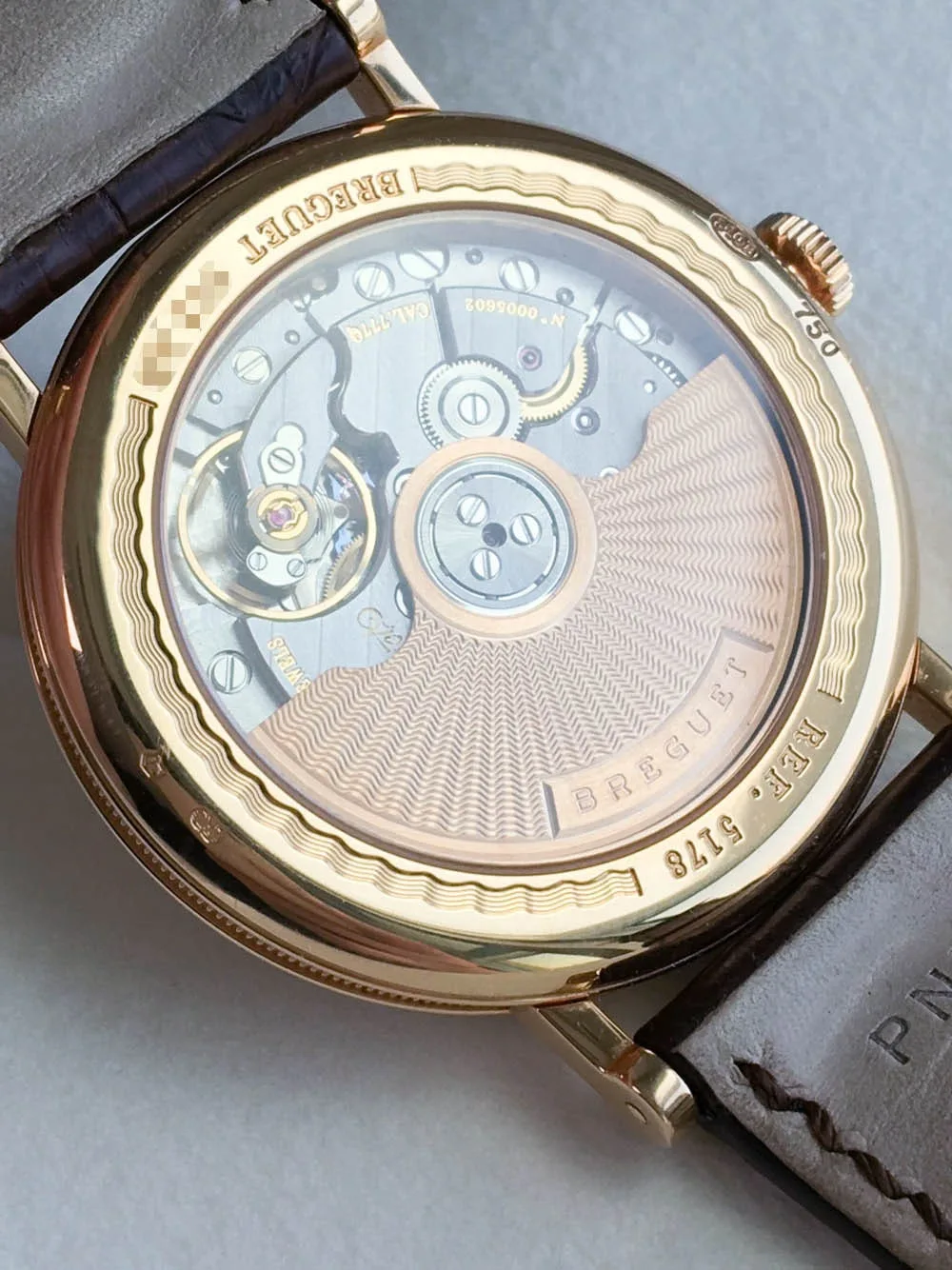 브레게 5178 로즈골드 애나멜 다이얼 사진 4