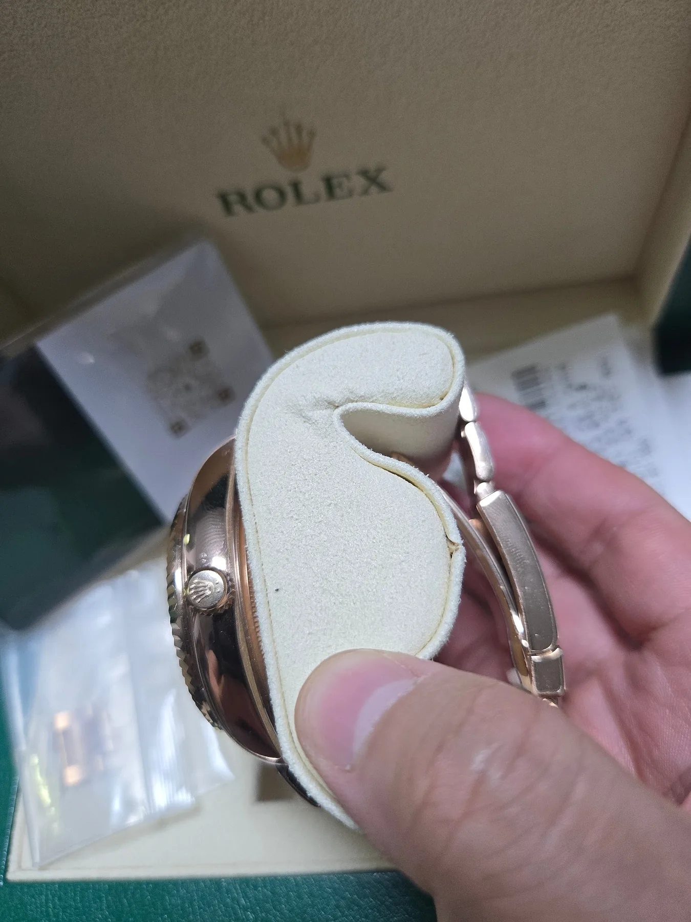 롤렉스 스카이드웰러 로골금통 슬레이트 326935 2020 사진 5