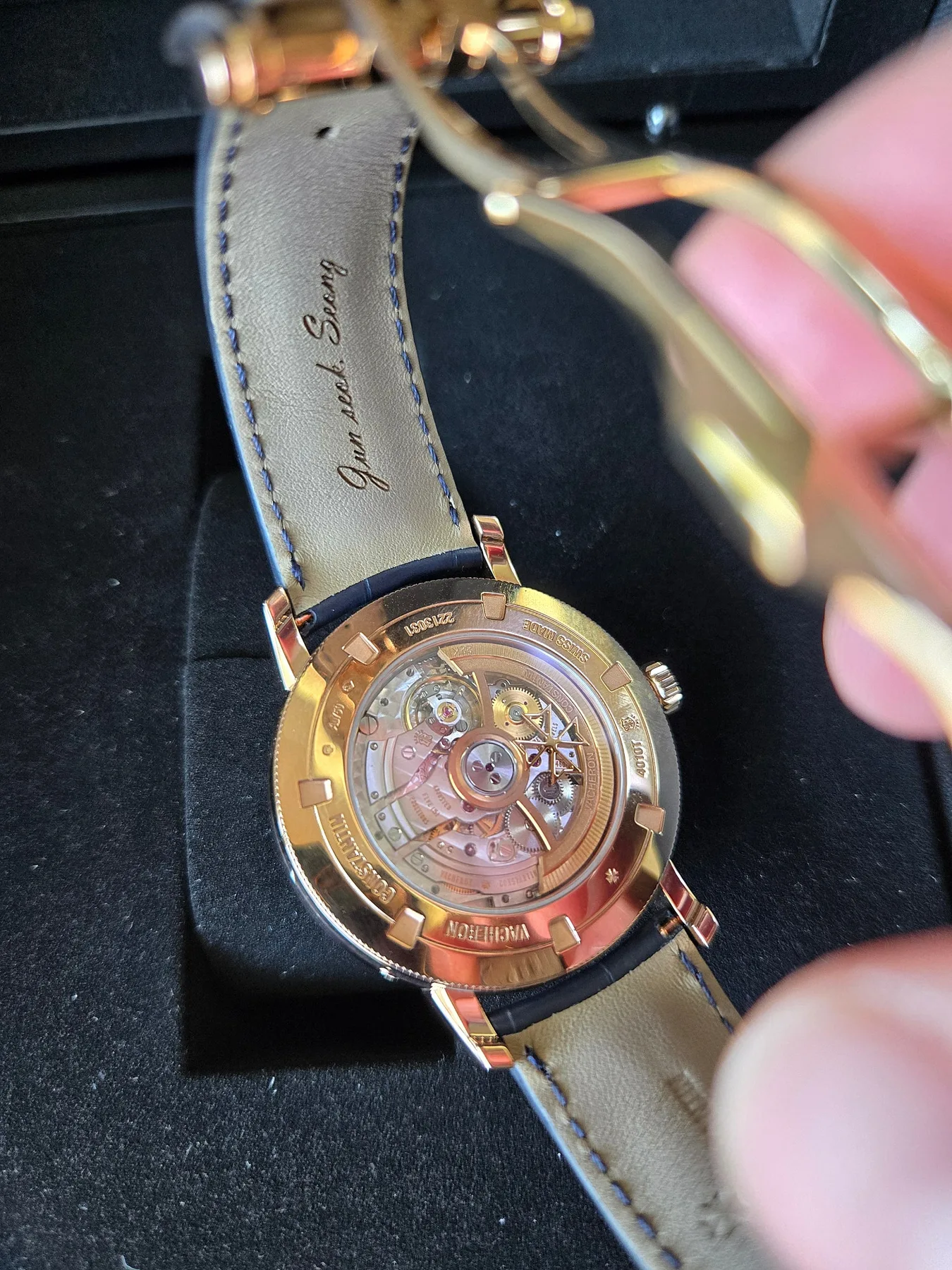 바쉐론콘스탄틴 트레디셔널 컴플리트 캘린더 41mm 로즈골드 2024 사진 5