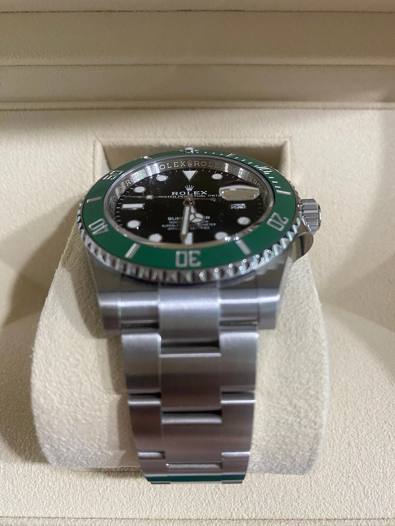 롤렉스 서브마리너 스타벅스 (데이트 오이스터 41mm) 미착용 2021 사진 3