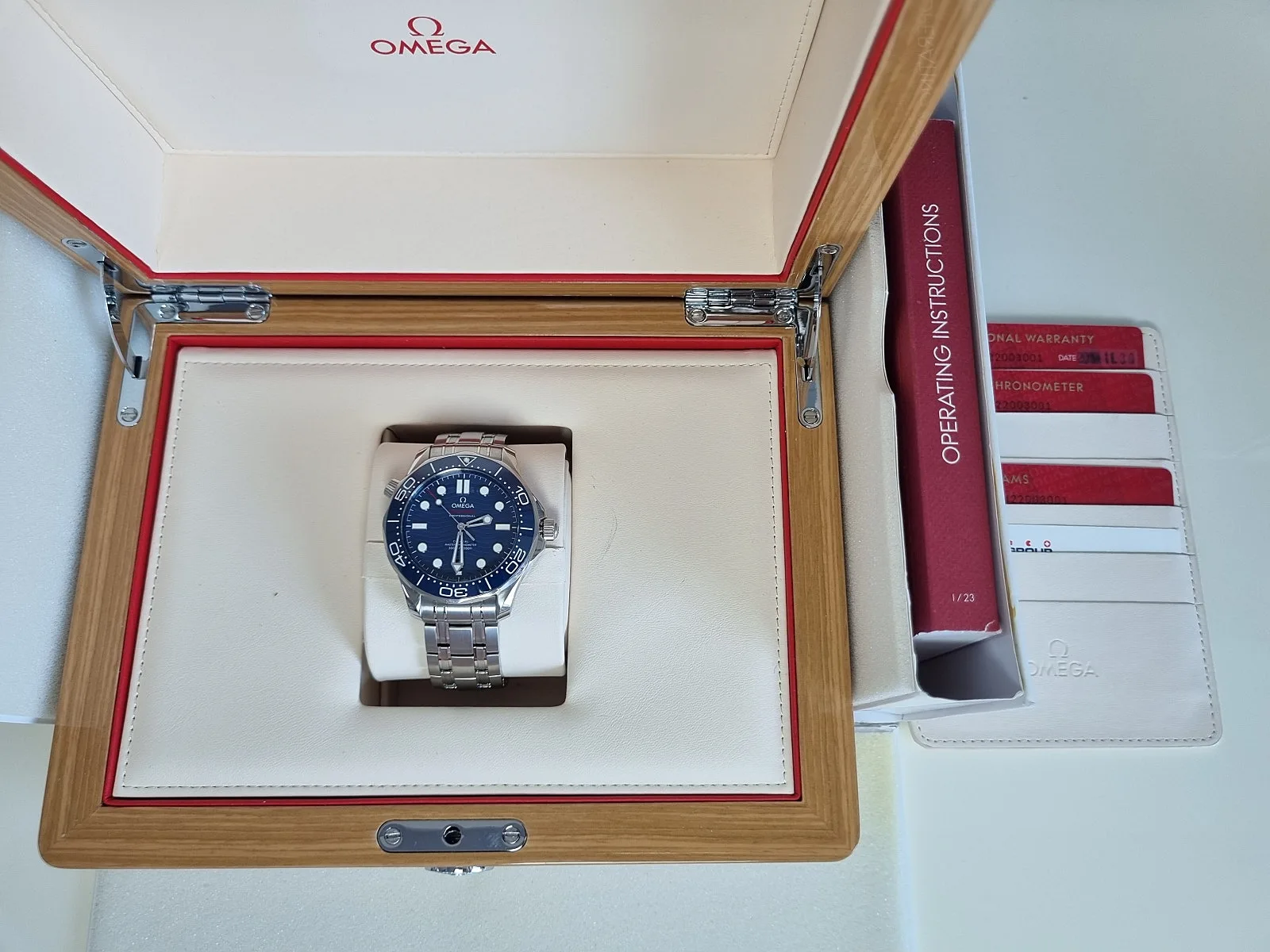 오메가 씨마스터 다이버300 청판 42mm 2018 사진 5