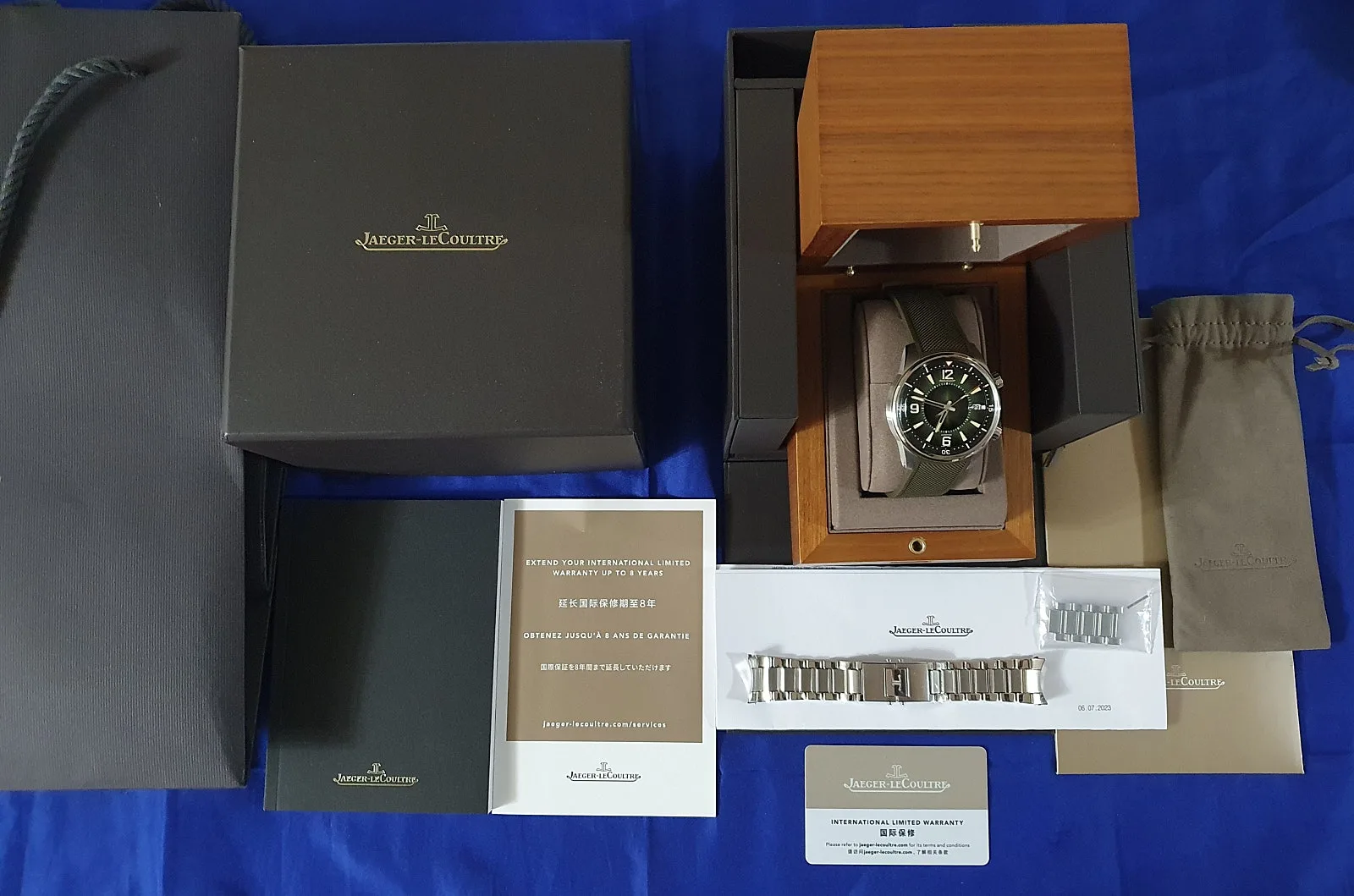 예거르쿨트르 폴라리스 그린 42mm 2023 사진 1