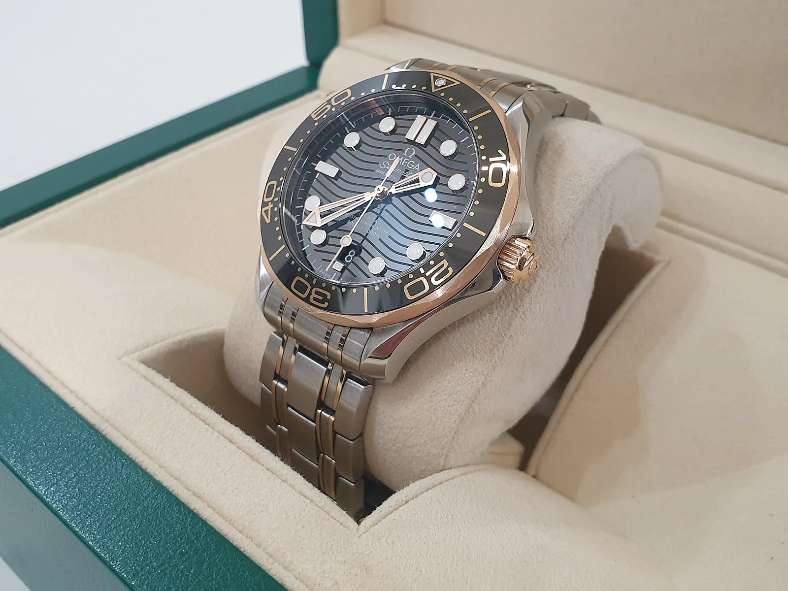 오메가 씨마스터 콤비 브레이슬릿 18K 2021 사진 2