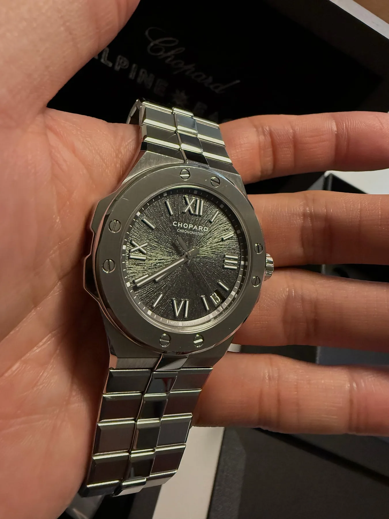 쇼파드 알파인이글 41mm 그레이 2022 사진 7