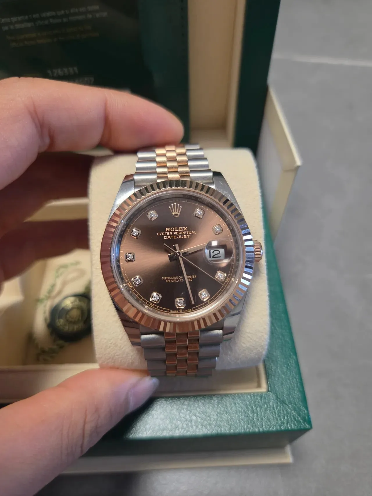 롤렉스 텐포 초코 41mm 데이저스트 콤비 2023 사진 1