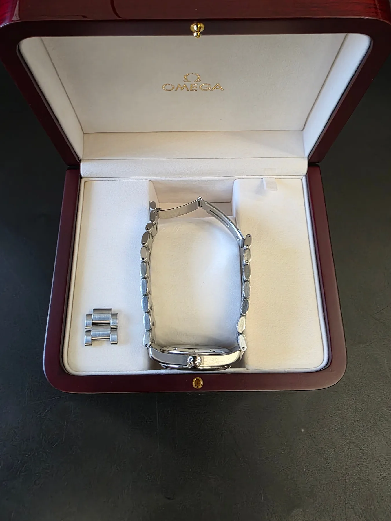 오메가 씨마스터 아쿠아테라 36mm 검판 스틸 오토매틱 사진 6