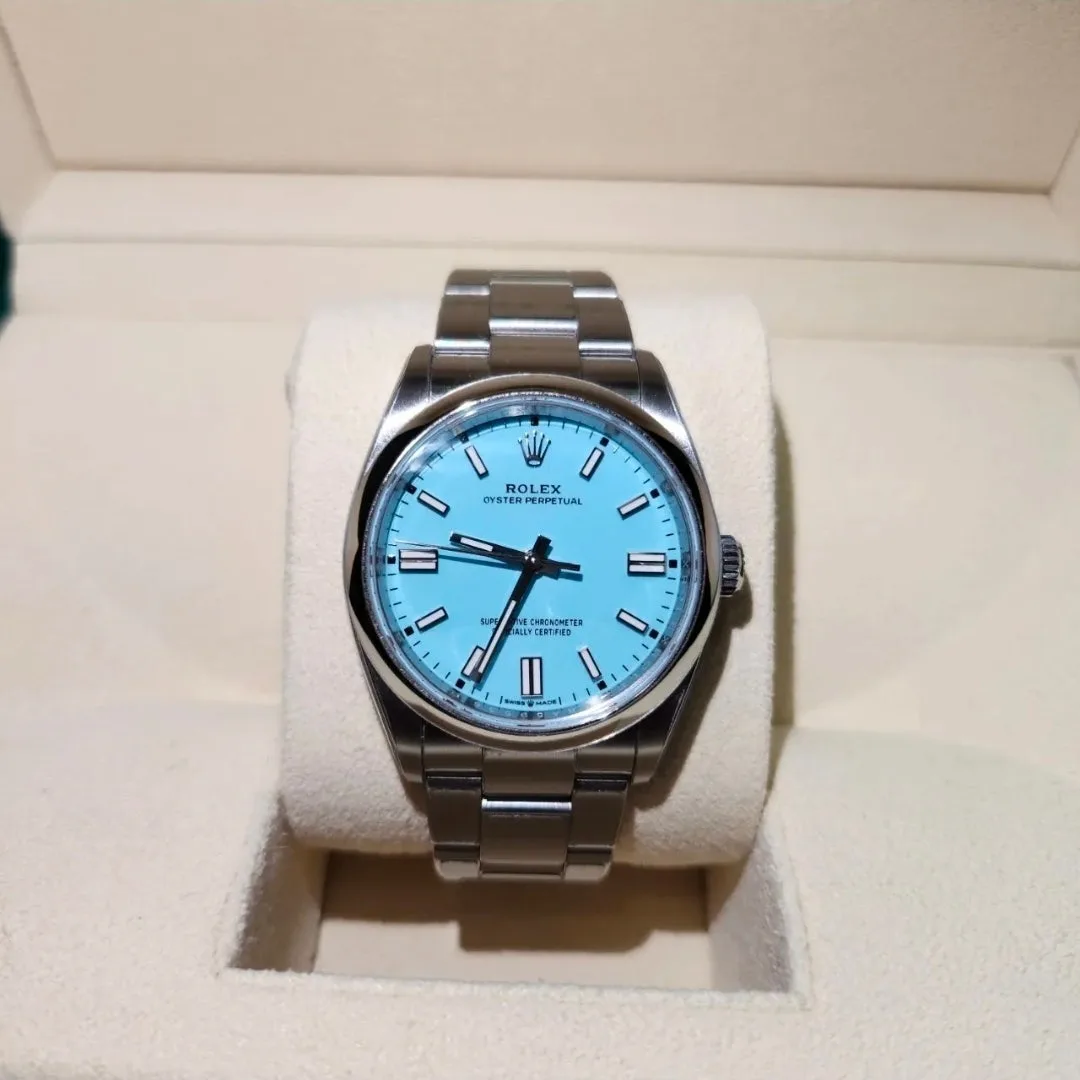 롤렉스 오이스터 퍼페츄얼36 터콰이즈 블루 M126000-0006 2025 사진 1