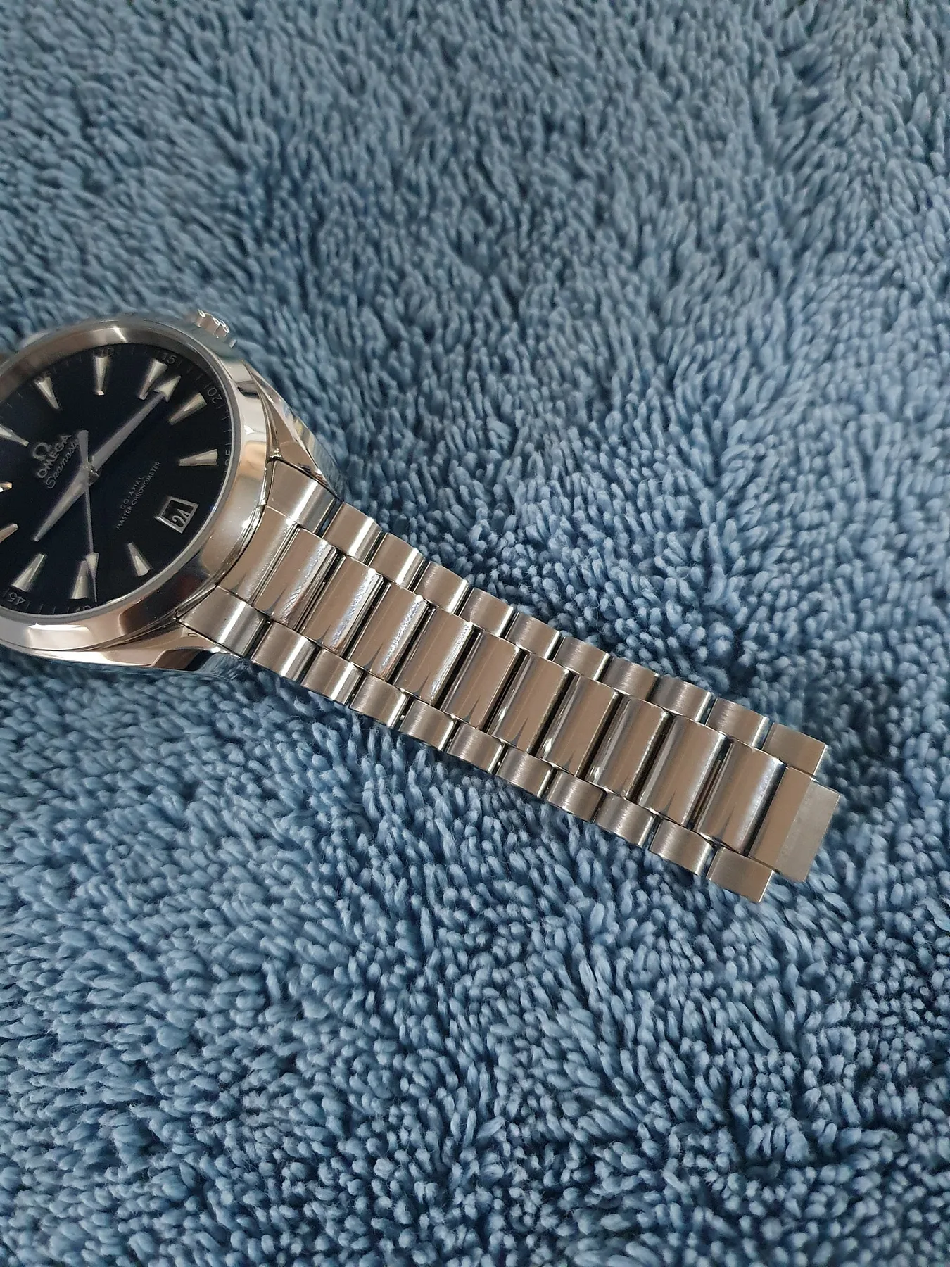 오메가 씨마스터 아쿠아테라 블랙 래커 41mm 2025 사진 6