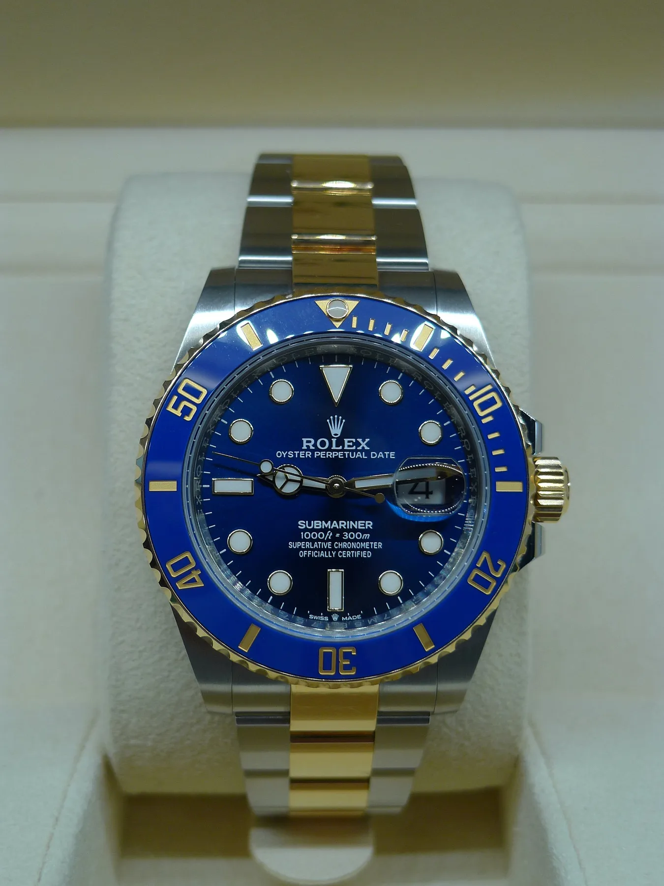 롤렉스 서브마리너 청콤 블루 세라믹 41mm 2022