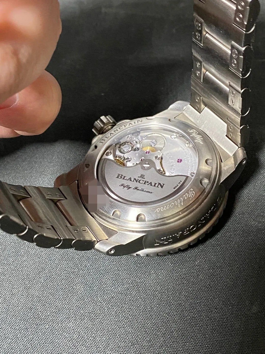 블랑팡 피프티패덤즈 그랑데이트 티타늄 45mm 2022 사진 2