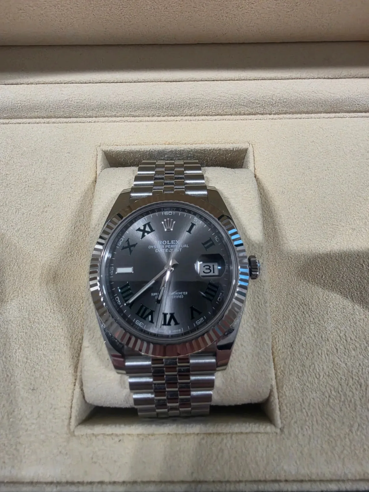 롤렉스 데이저스트 41mm 윔블던 플루, 쥬빌 2023 사진 1