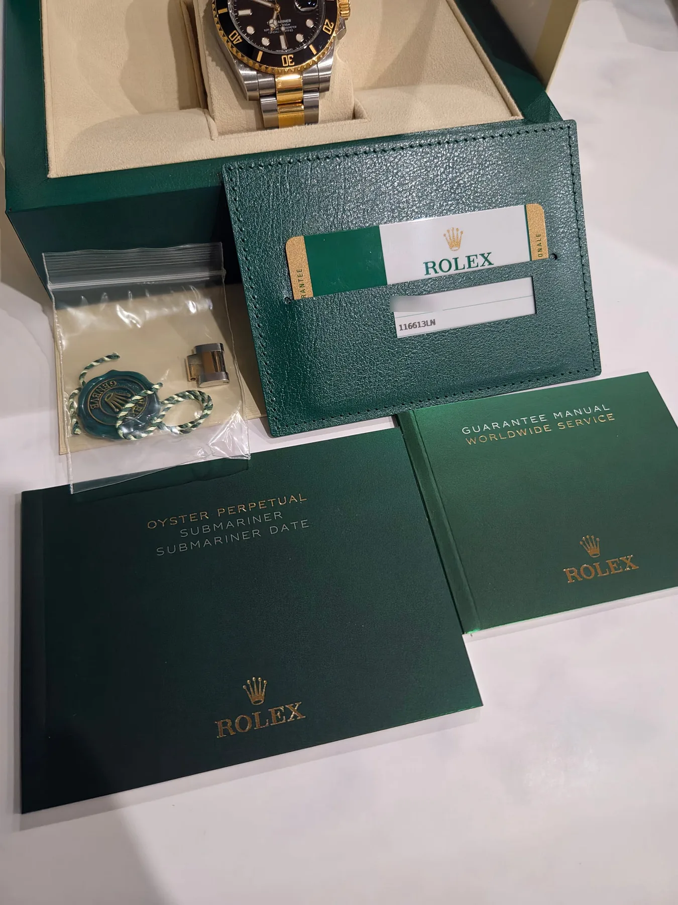 롤렉스 서브마리너 흑콤 116613LN 2020 사진 6