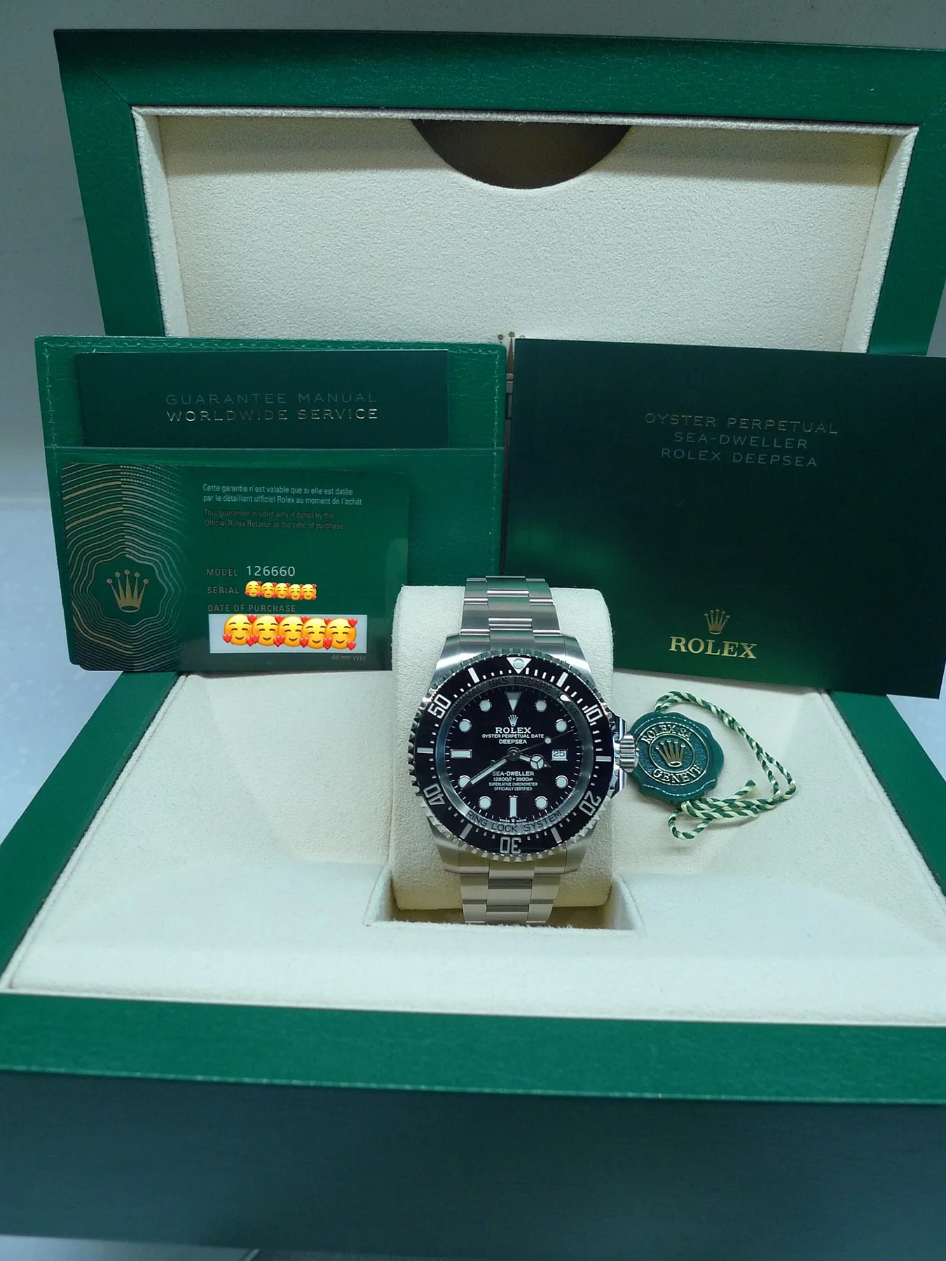 롤렉스 씨드웰러 딥씨 블랙 44mm 2022 사진 2