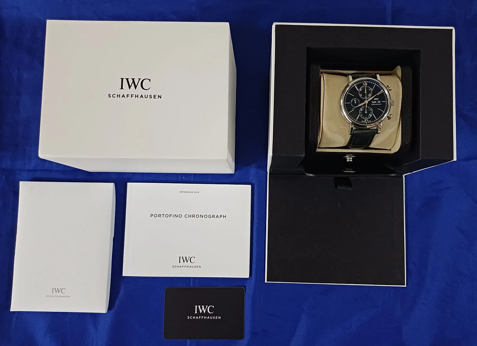 IWC 포르토피노 크로노 검판 42mm 2024 사진 1