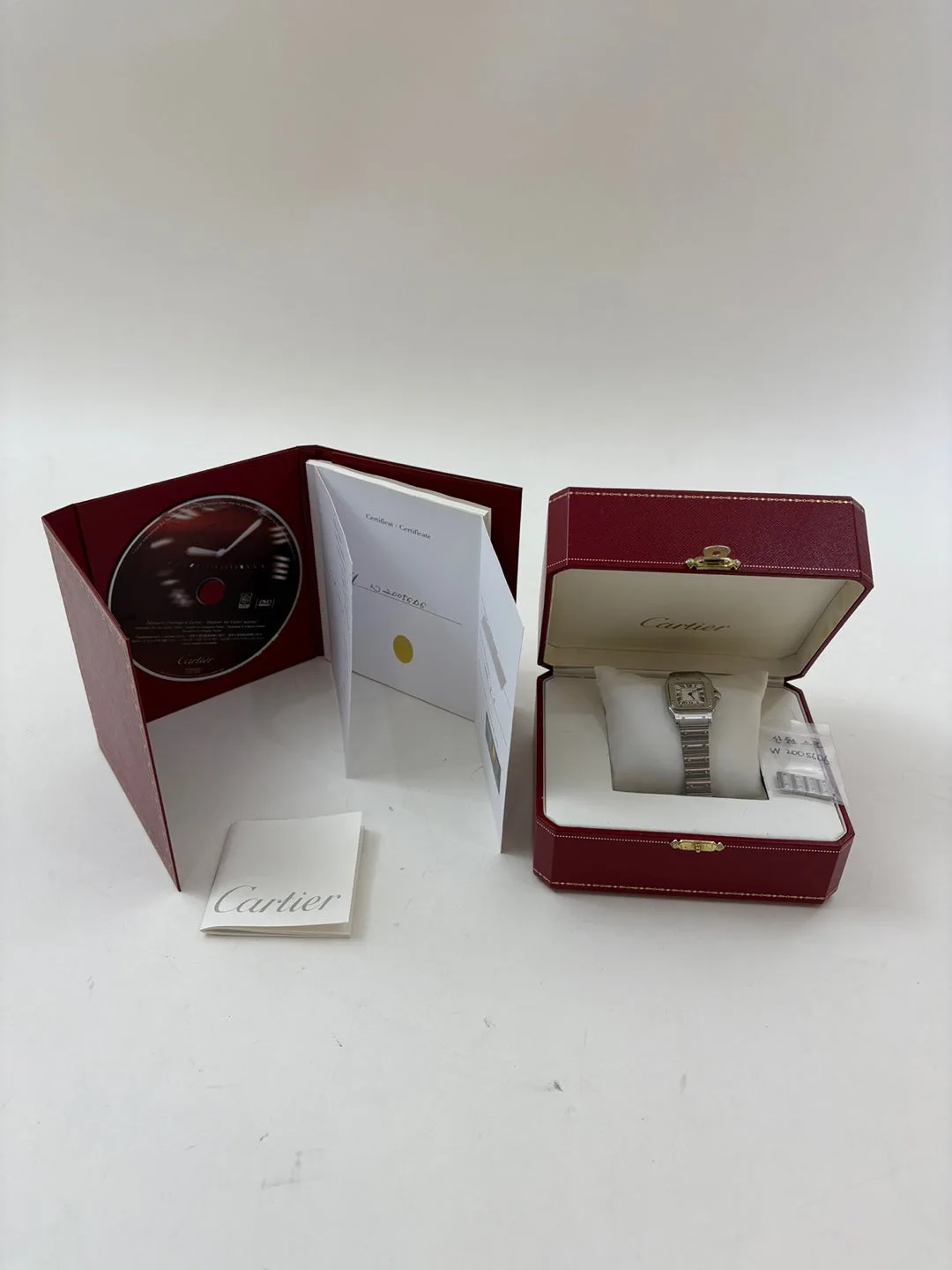 까르띠에 산토스 갈베 스틸 24mm W20056D6 2011 사진 1