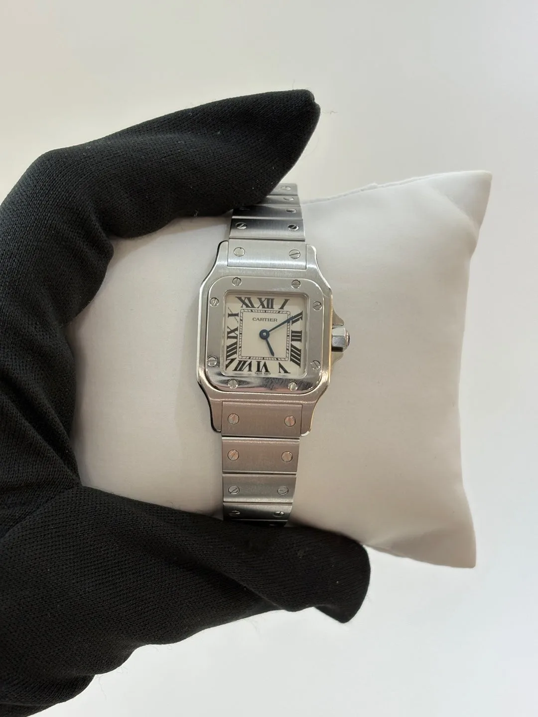 까르띠에 산토스 갈베 스틸 24mm W20056D6 2011 사진 2