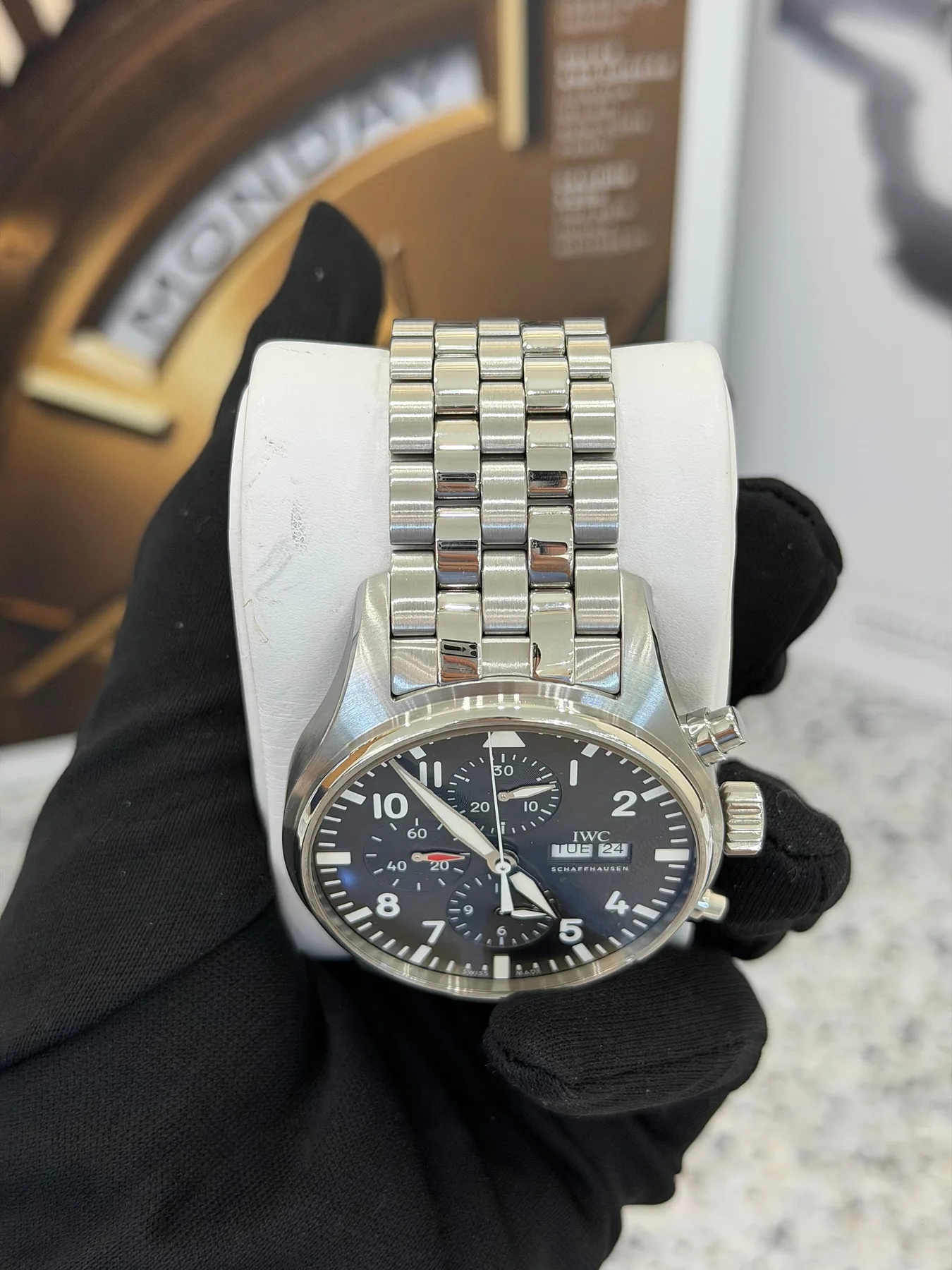 IWC 파일럿 스핏파이어 크로노그래프 2019 사진 5