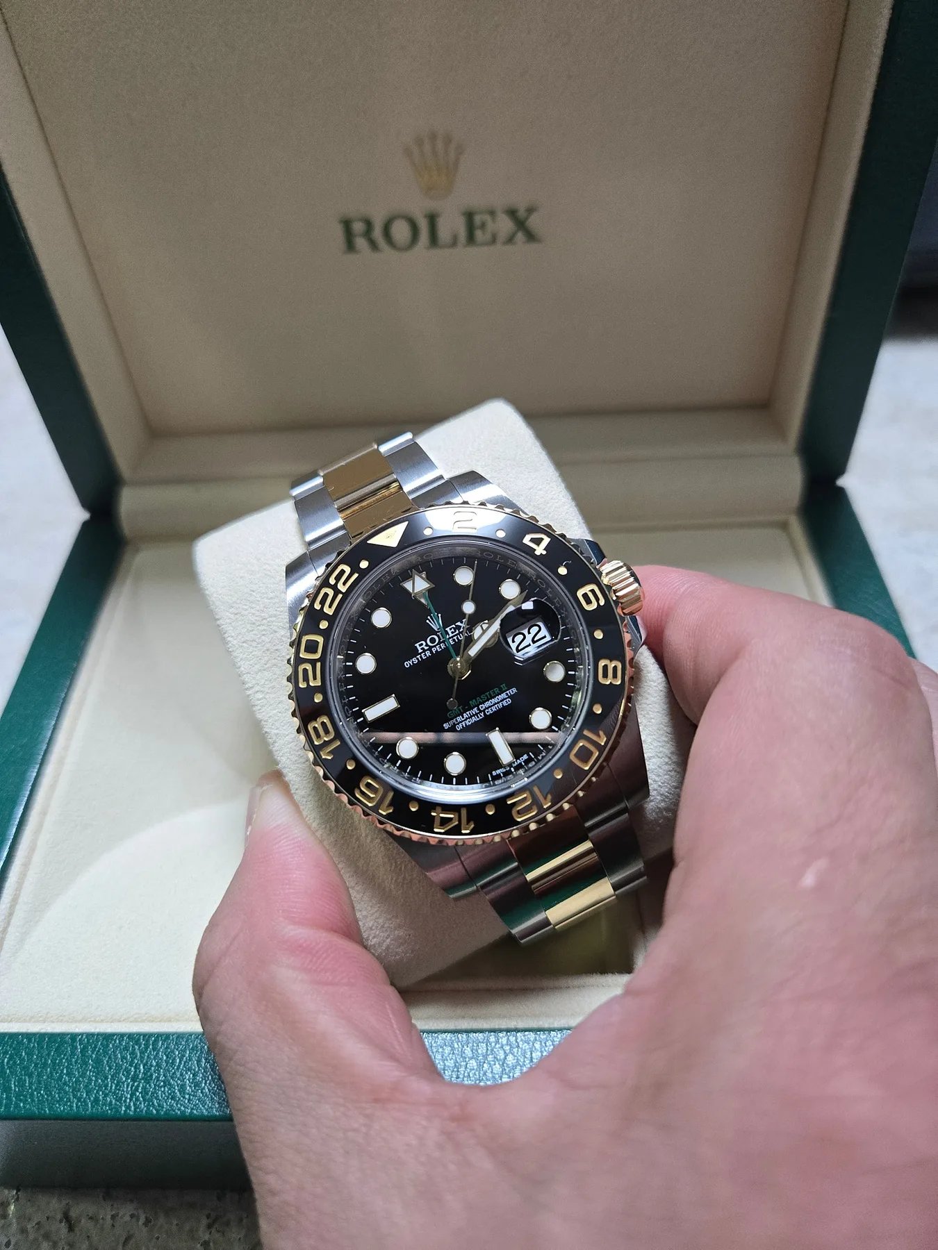 롤렉스 GMT MASTER 2 흑콤 116713LN 2016 사진 2