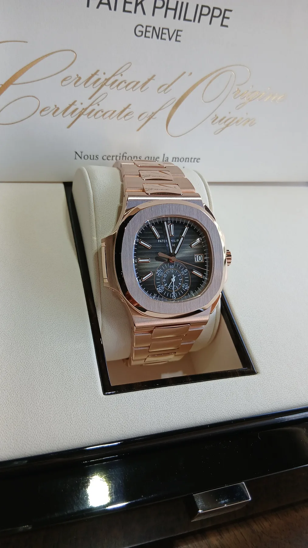 파텍필립 노틸러스 5980R 로즈골드 2019 사진 3