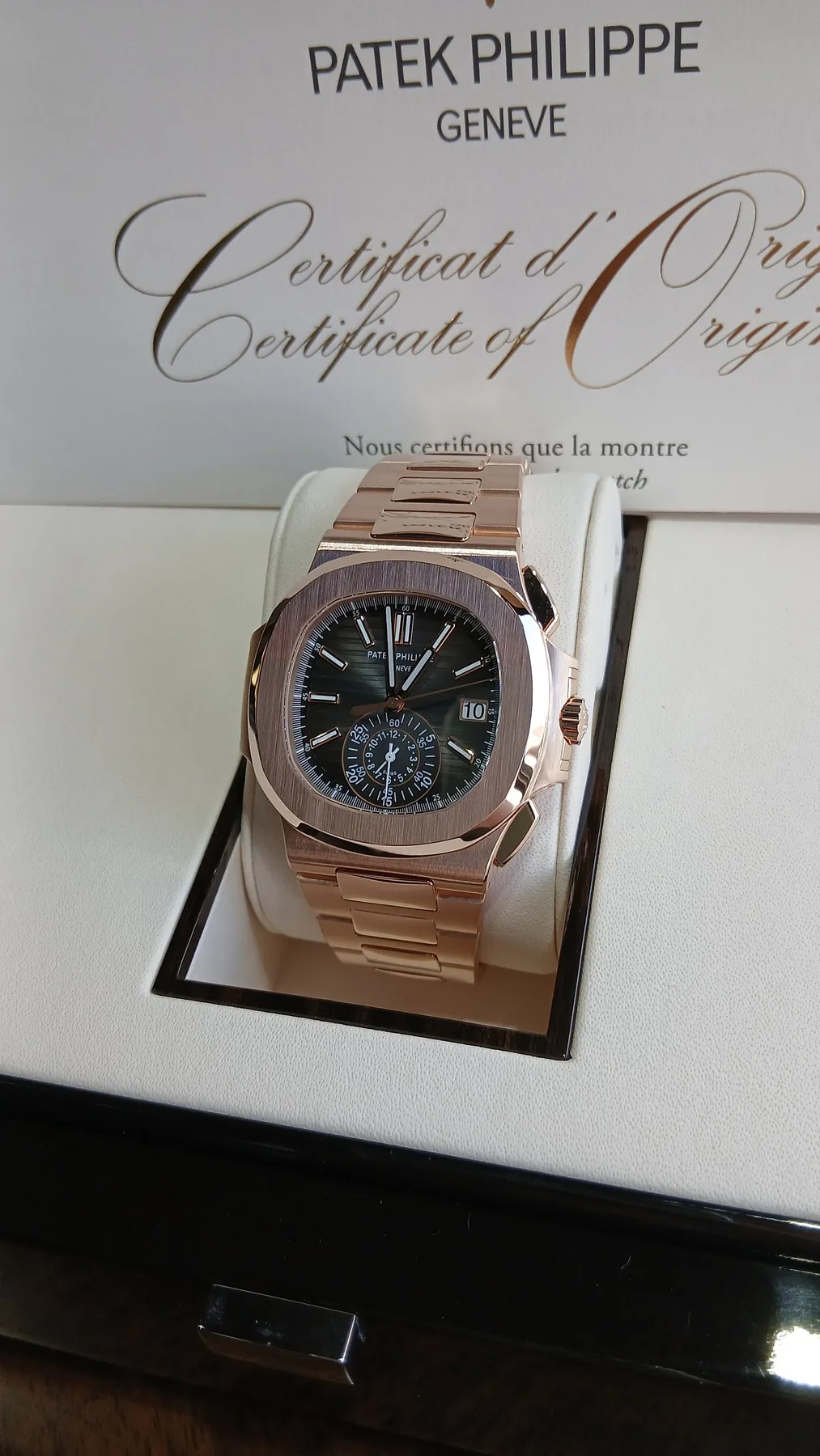 파텍필립 노틸러스 5980R 로즈골드 2019 사진 4