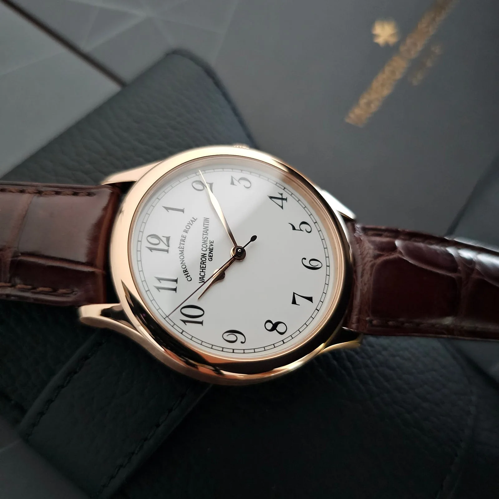 바쉐론콘스탄틴 Historiques Chronomètre Royal 1907 Grand Feu Enamel RG 2021 사진 1