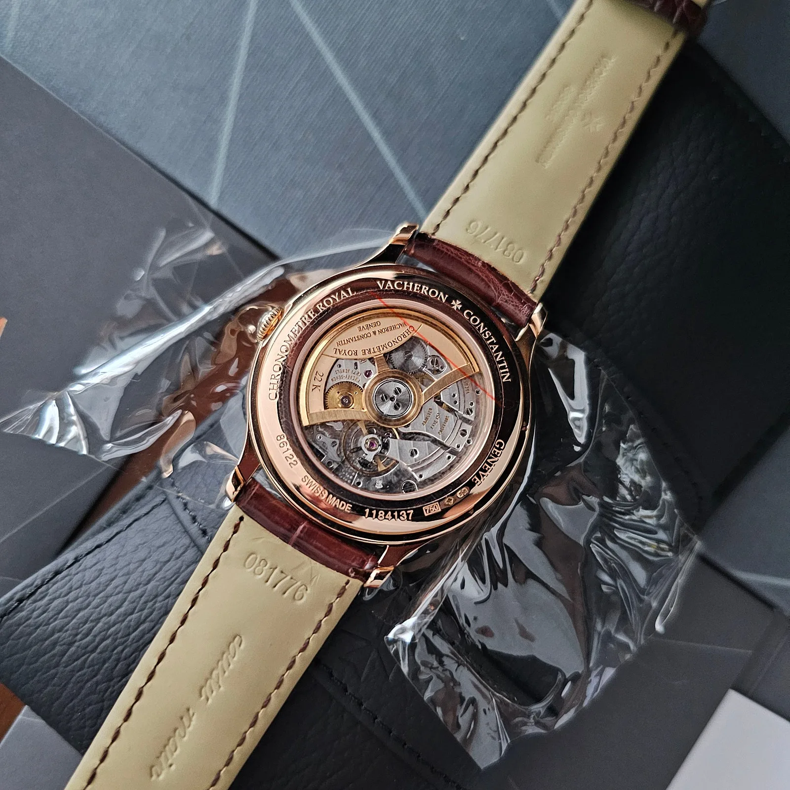 바쉐론콘스탄틴 Historiques Chronomètre Royal 1907 Grand Feu Enamel RG 2021 사진 2