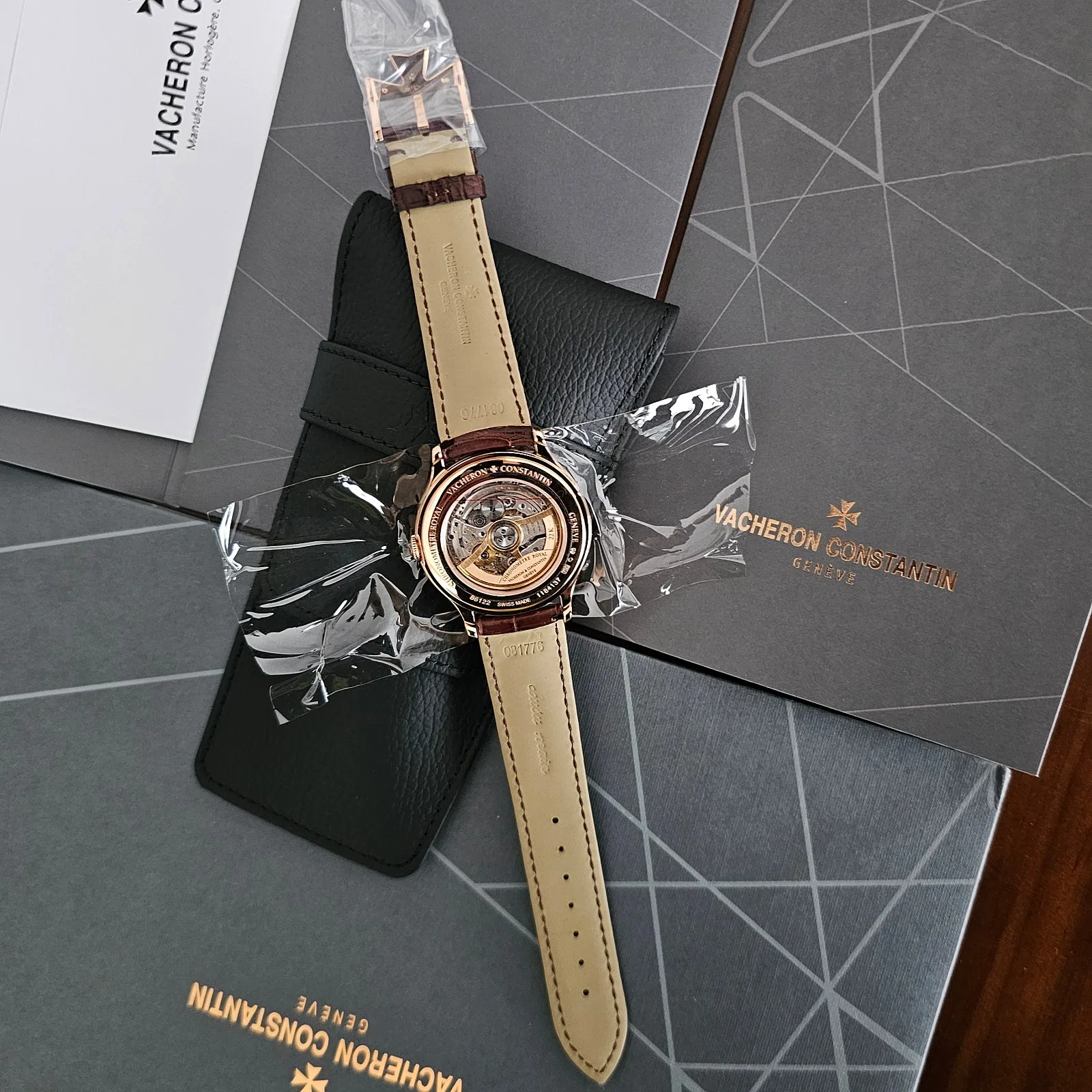 바쉐론콘스탄틴 Historiques Chronomètre Royal 1907 Grand Feu Enamel RG 2021 사진 4