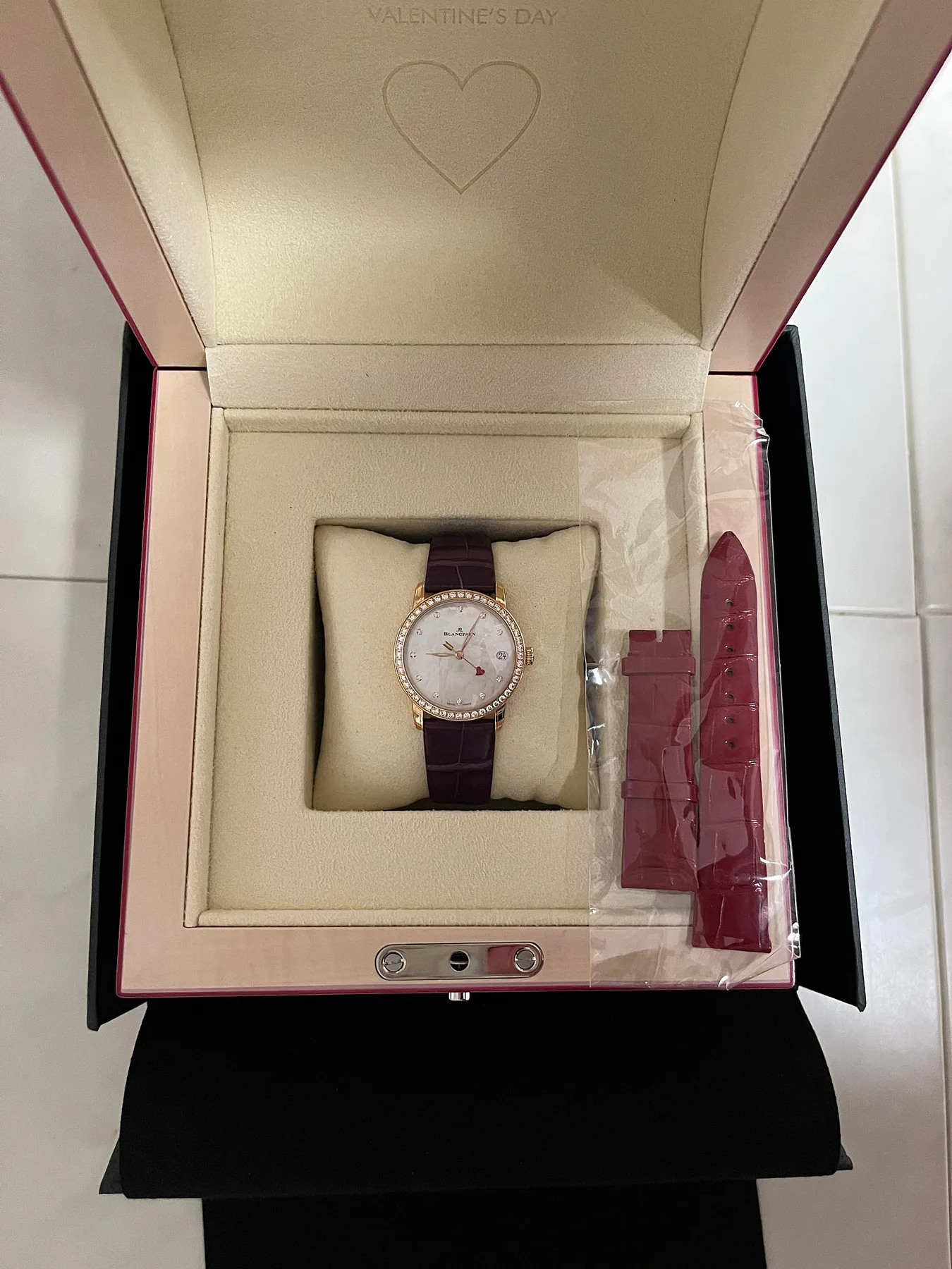 블랑팡 21년 발렌타인에디션 33mm 2021 사진 1