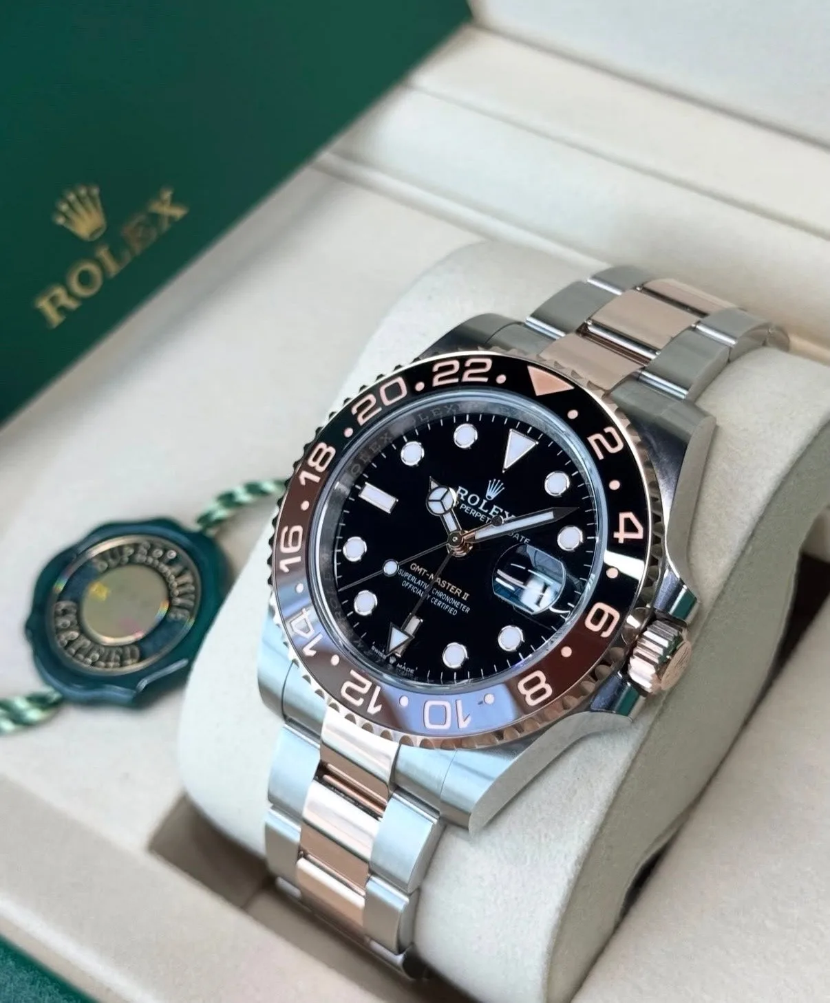 롤렉스 GMT Master2 루트비어 콤비 2026