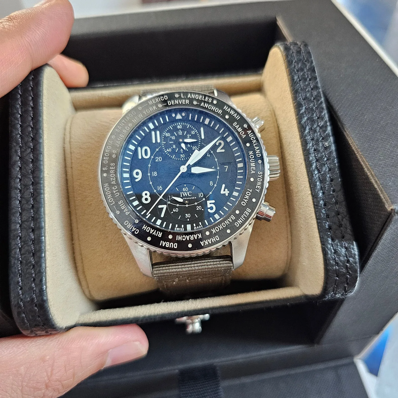 IWC 타임존 크로노그래프 IW395001 2020 사진 2